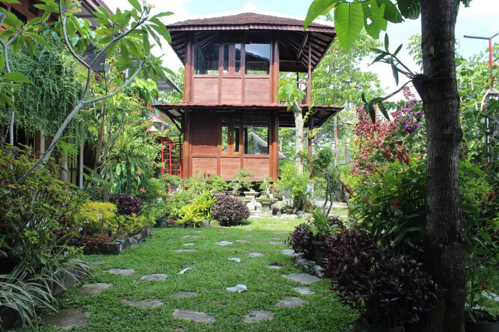 Garden view in Georium Dunia