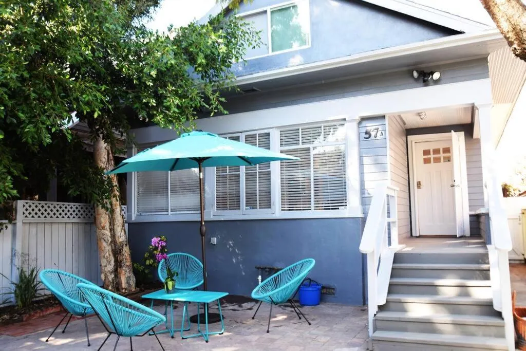 Balcony/Terrace in Villa by the Ocean in Venice Beach