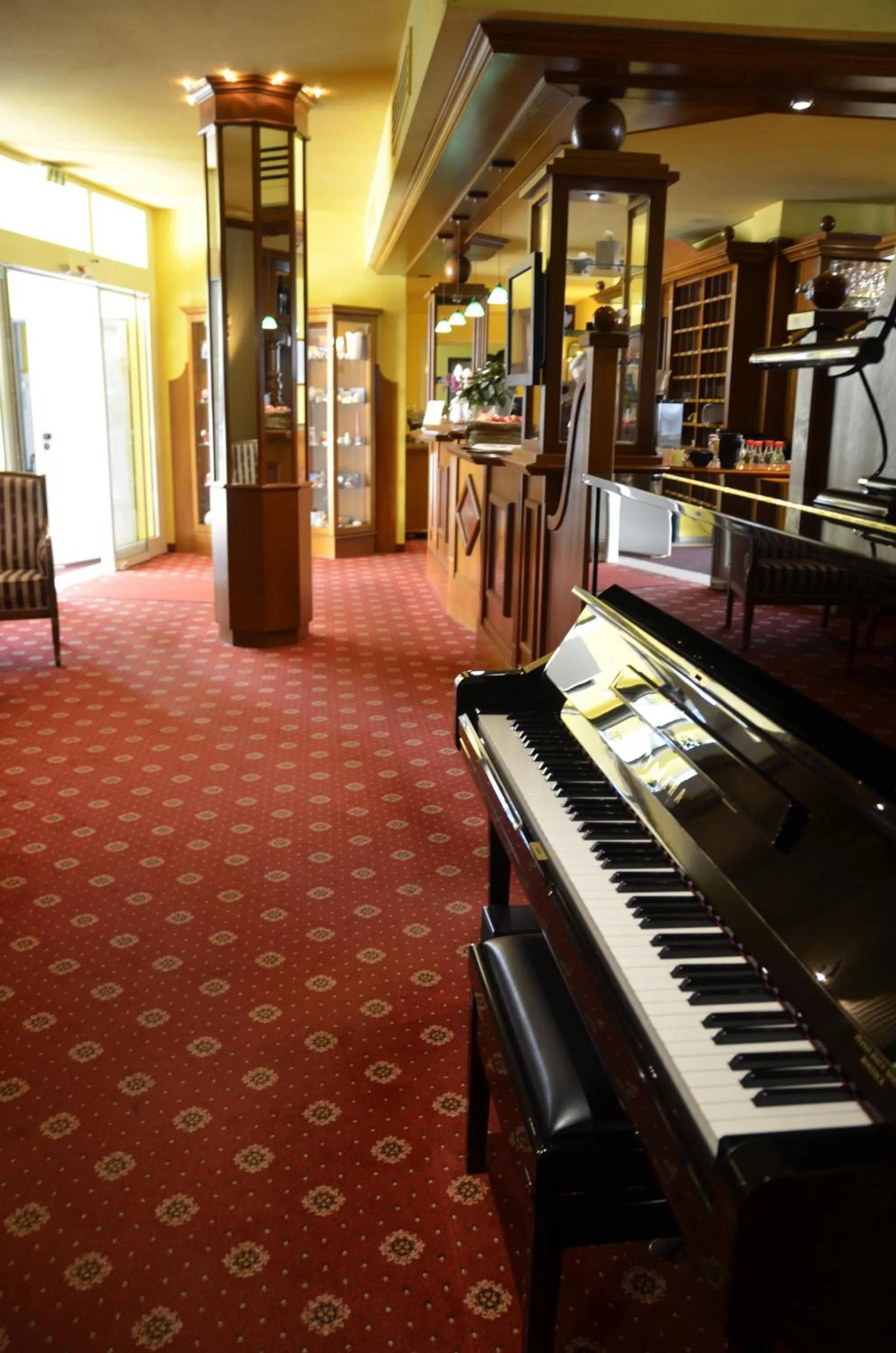 Lobby or reception in Hotel Landhaus Dierkow