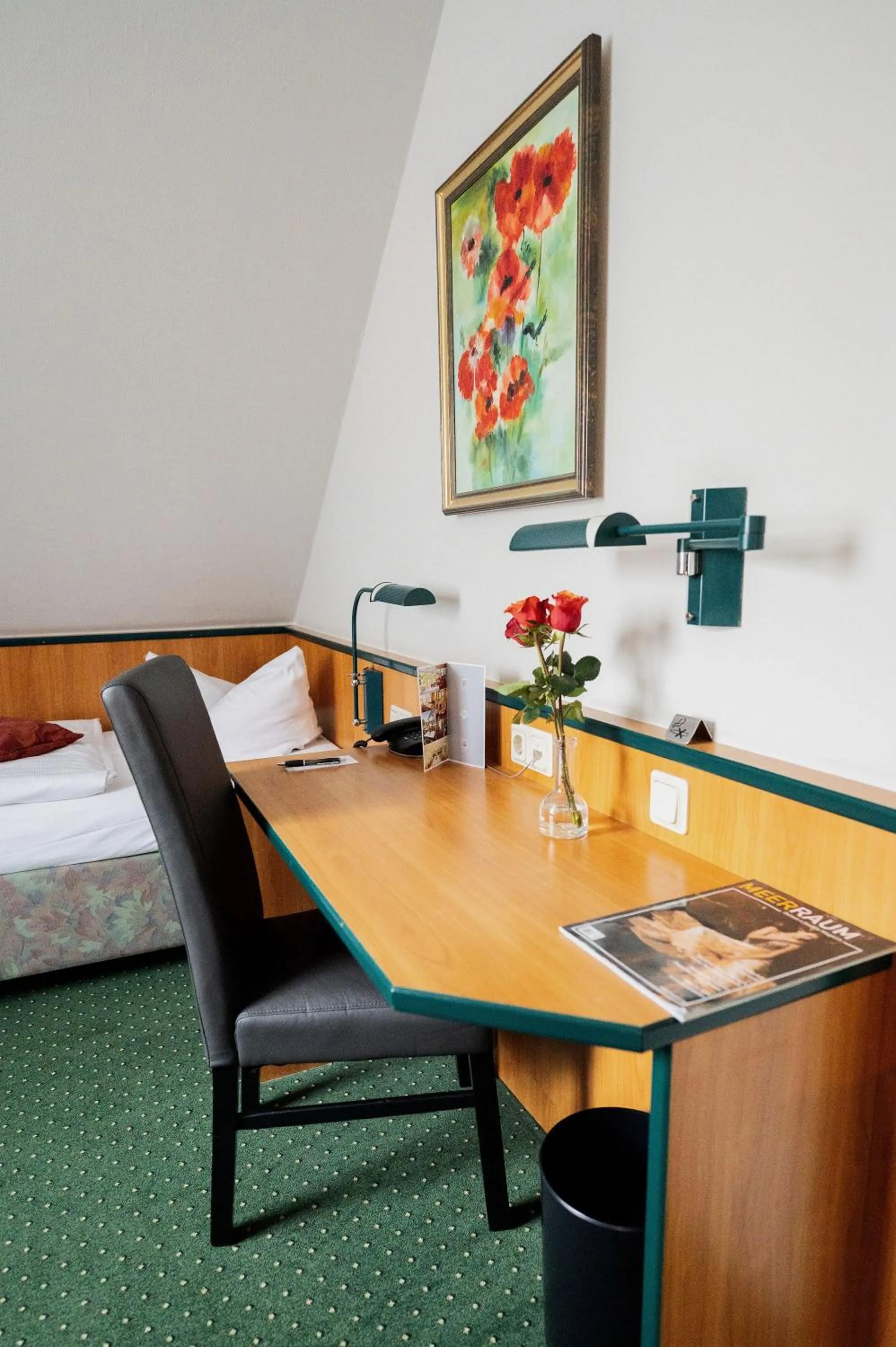 Photo of the whole room, Bed in Hotel Landhaus Dierkow