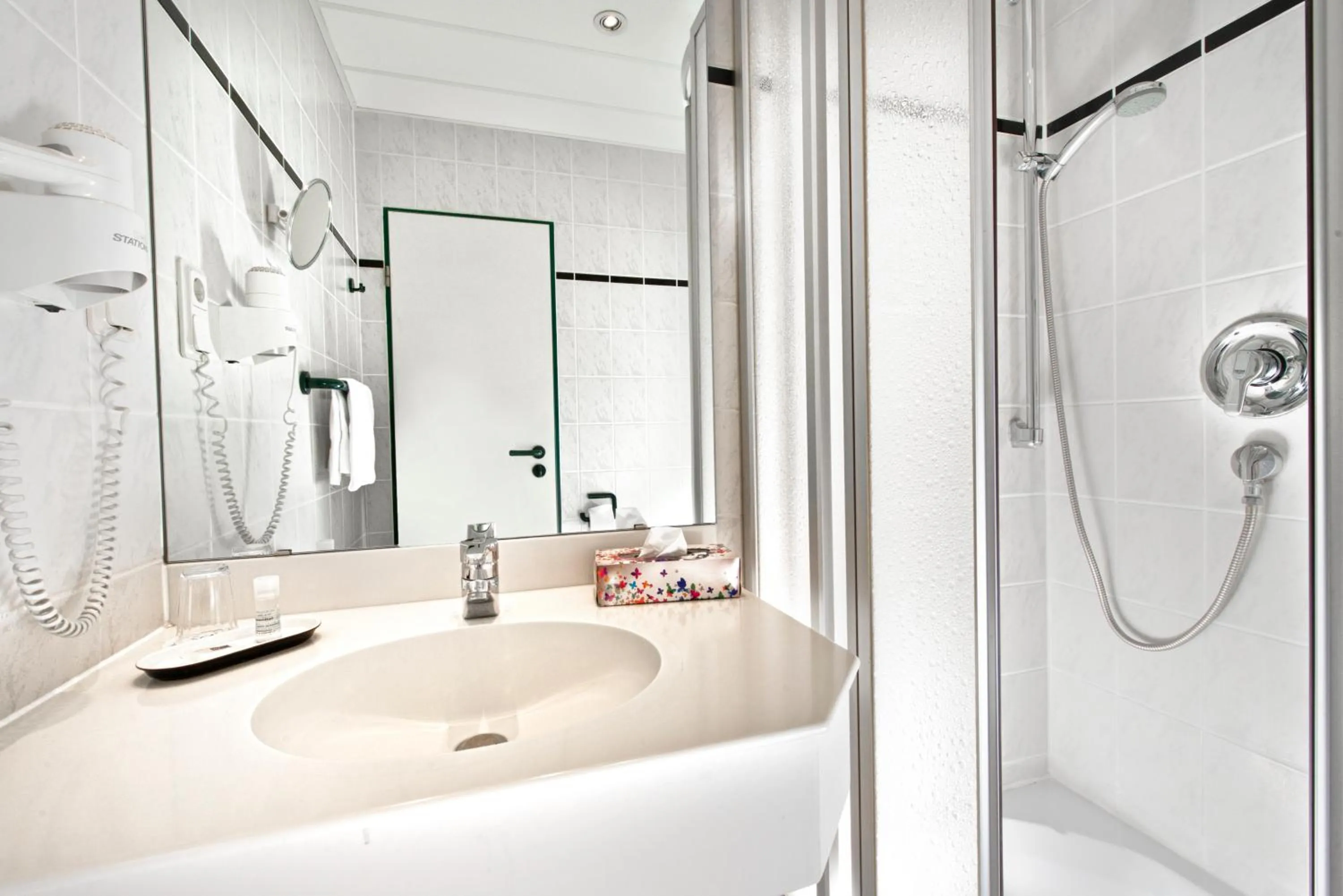 Bathroom in Hotel Landhaus Dierkow