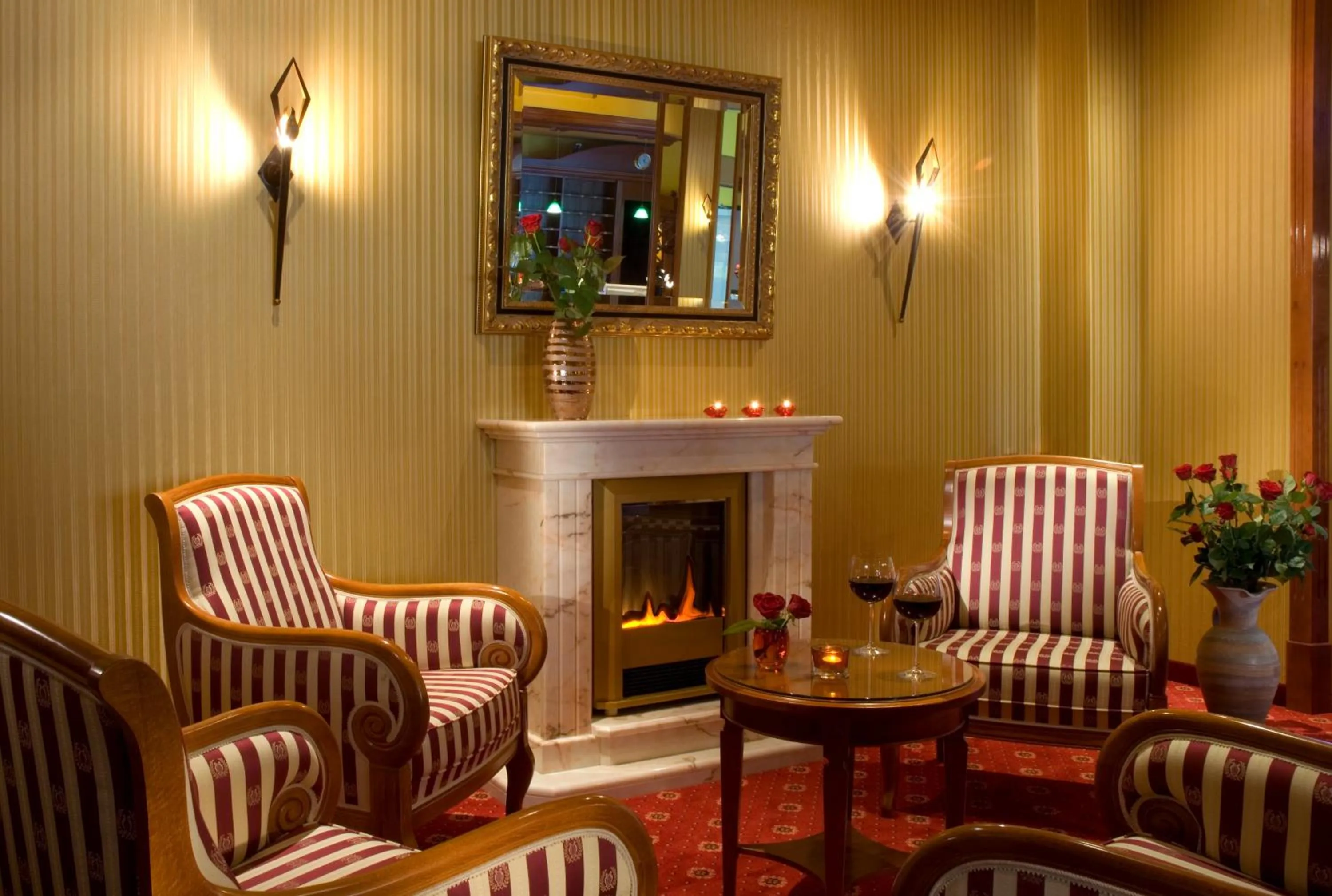 Lobby or reception in Hotel Landhaus Dierkow