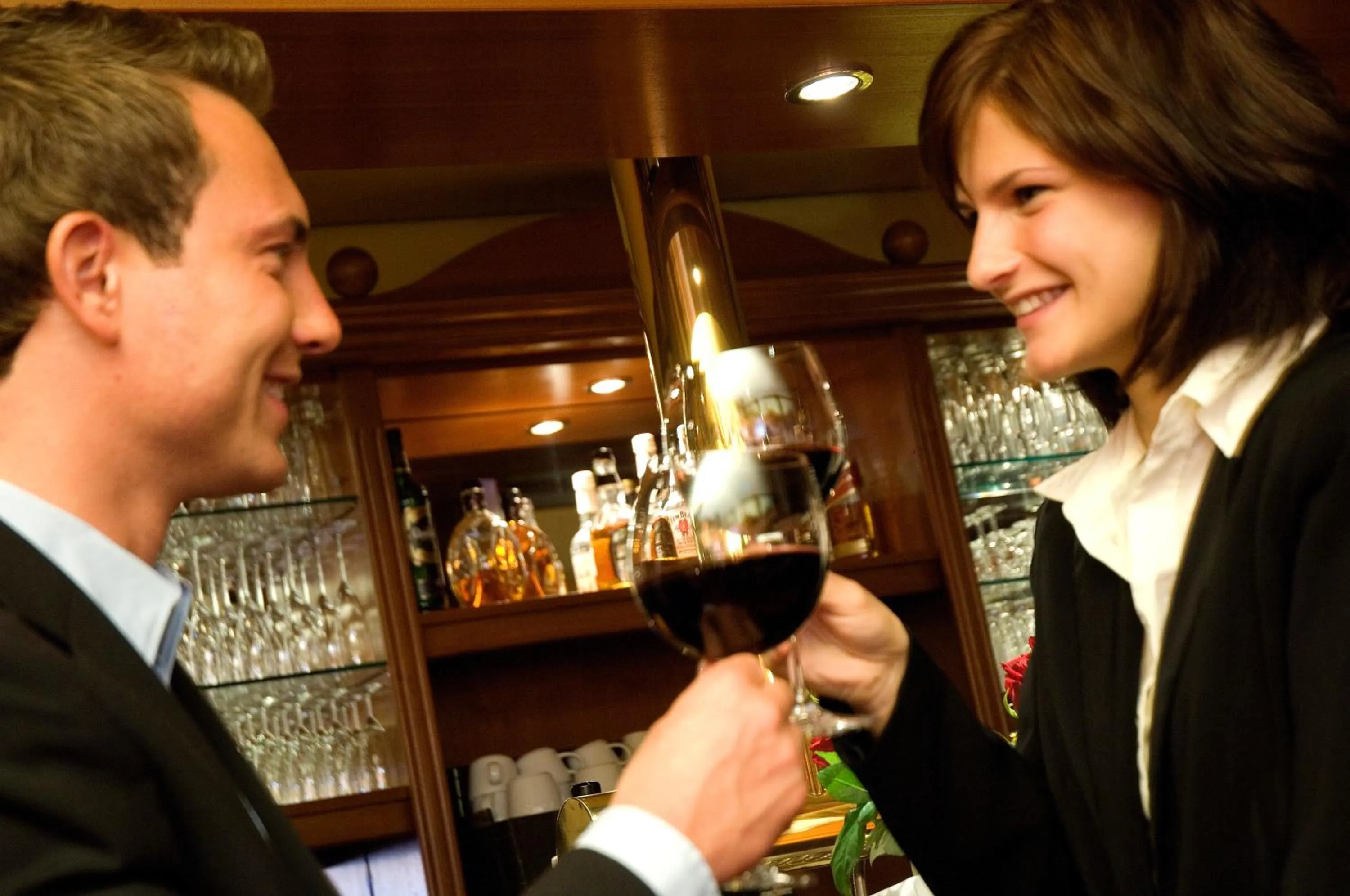 Lounge or bar in Hotel Landhaus Dierkow