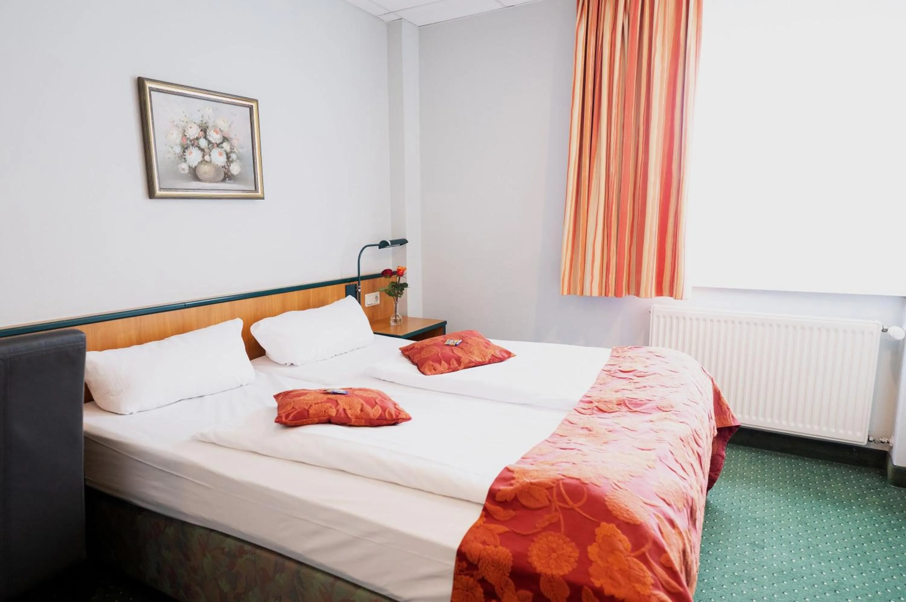 Bed in Hotel Landhaus Dierkow