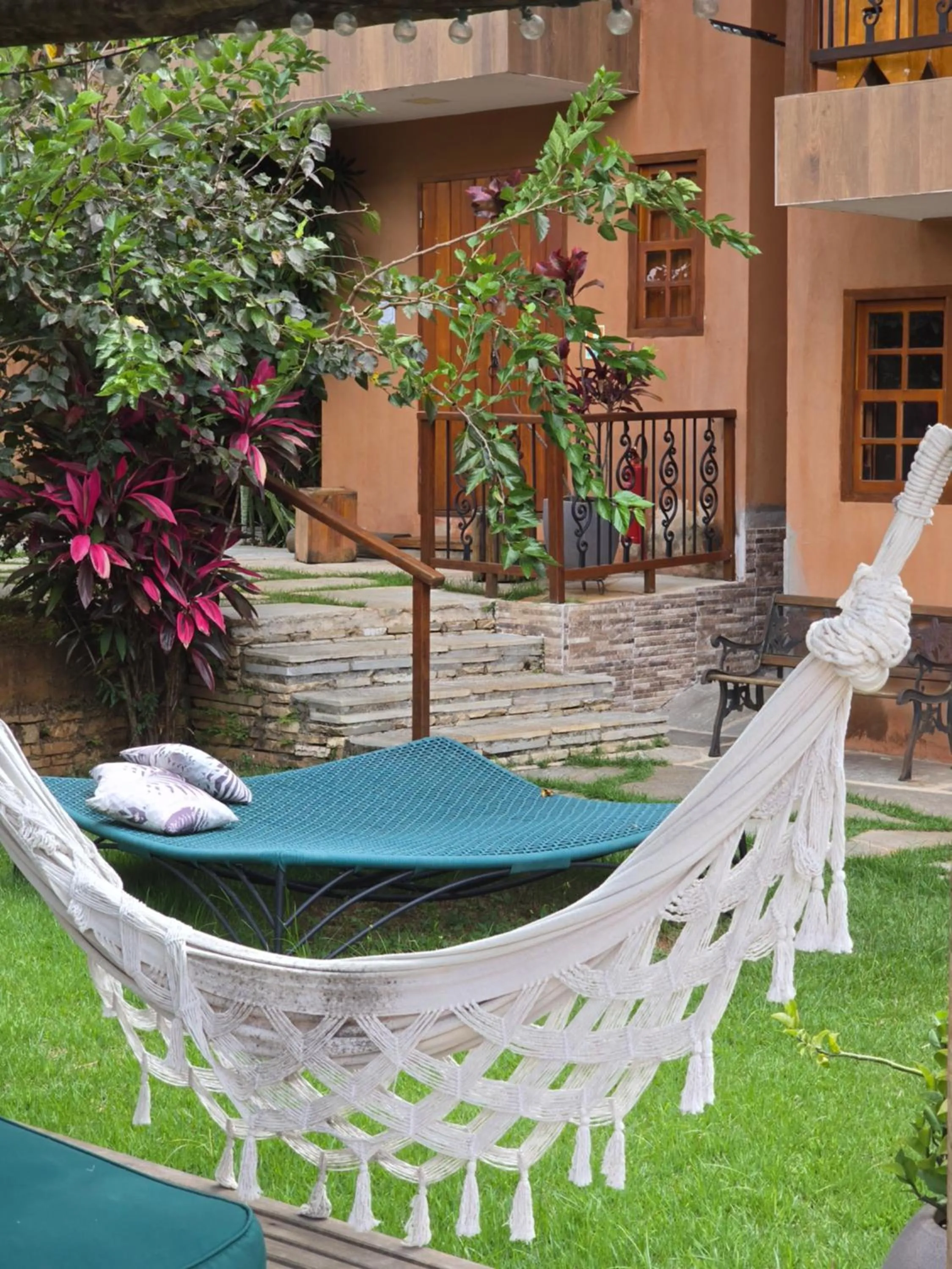 Garden in Confraria da Prata Flats