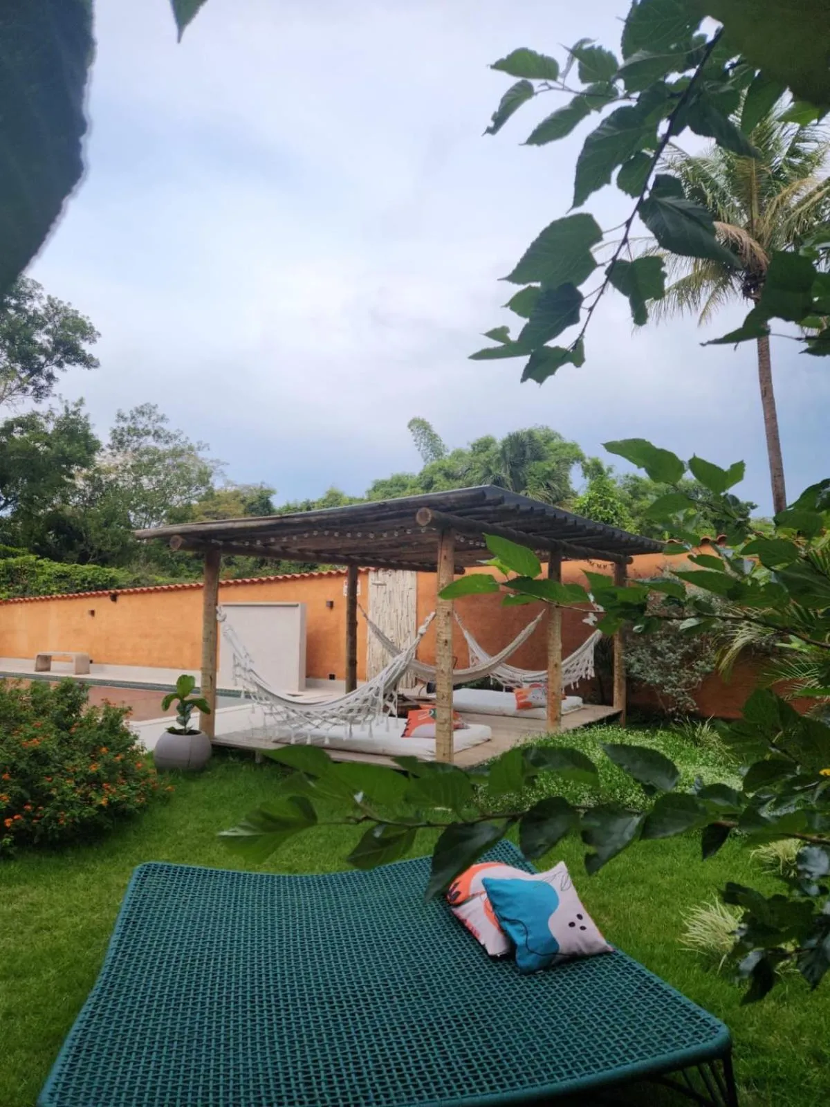 Swimming pool in Confraria da Prata Flats