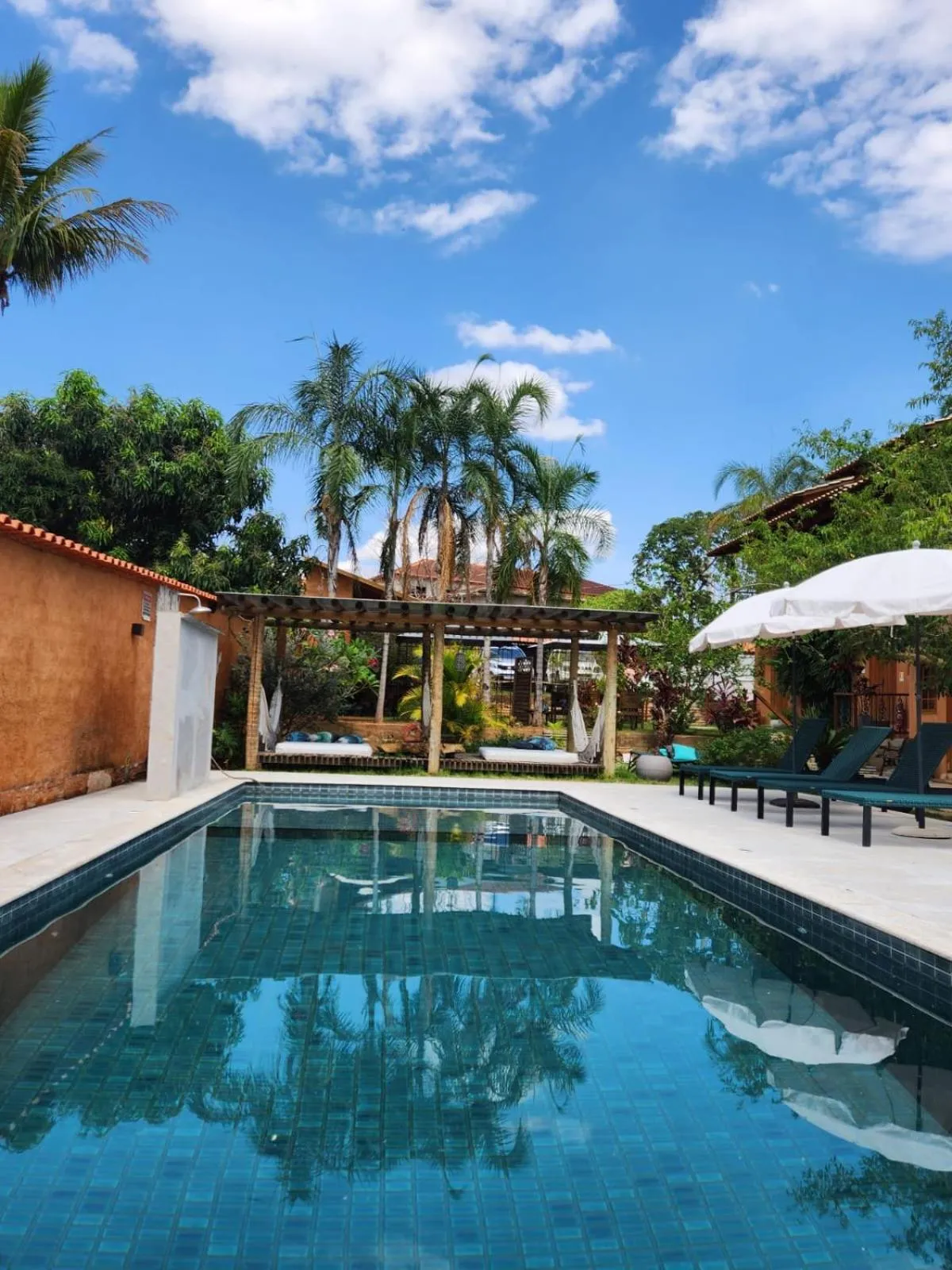 Swimming pool in Confraria da Prata Flats