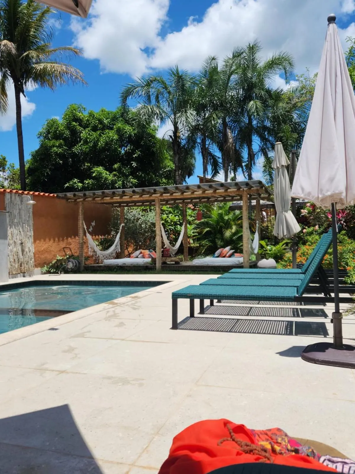 Swimming pool in Confraria da Prata Flats