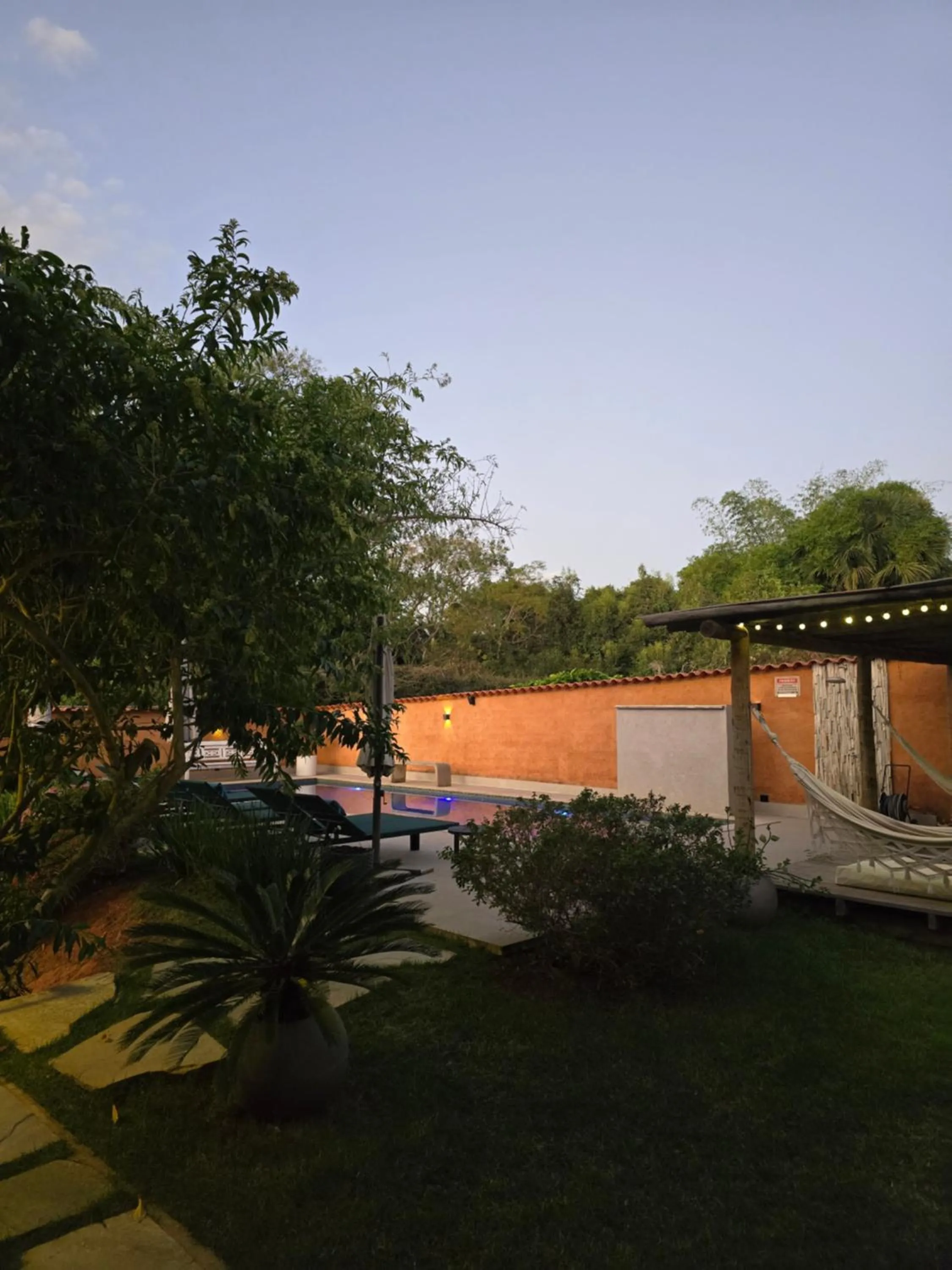 Garden view in Confraria da Prata Flats