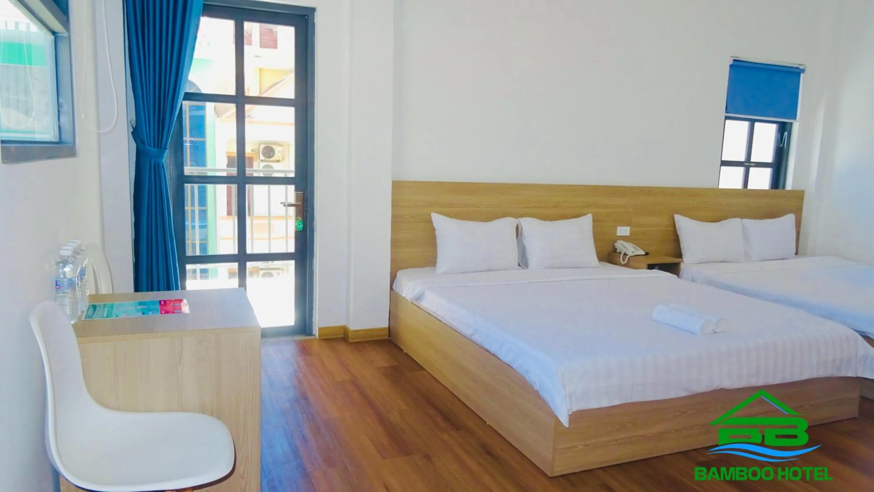 Bed in BAMBOO Hotel Vung Tau