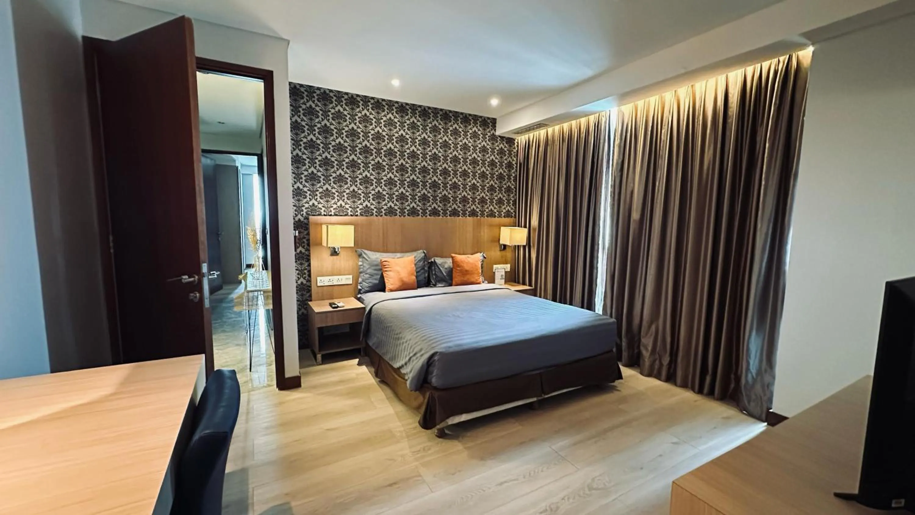 Bed in The H Tower Rasuna Suites Kuningan Jakarta By Villaloka