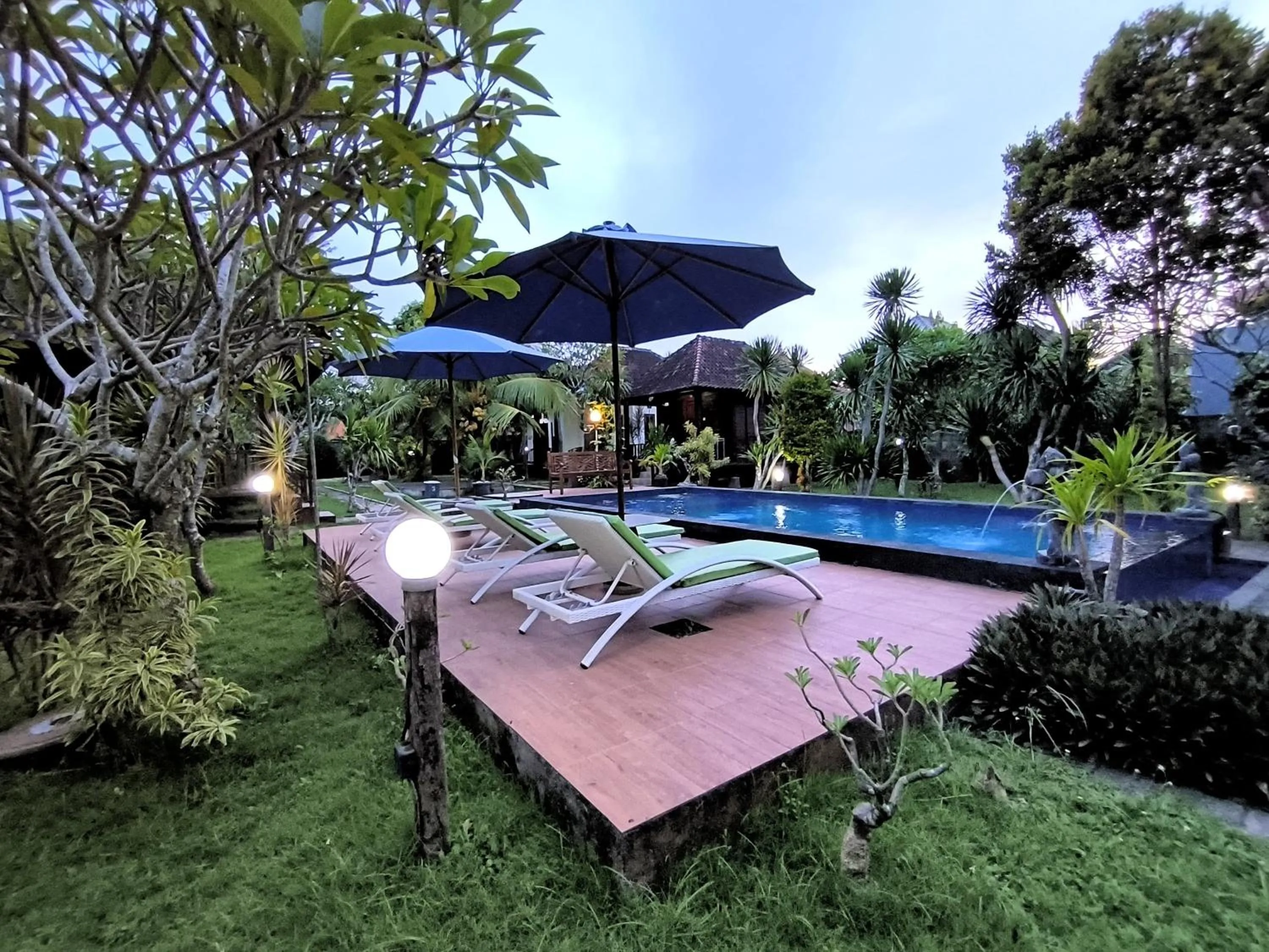 Pool view in Puri Soka Lembongan by ABM