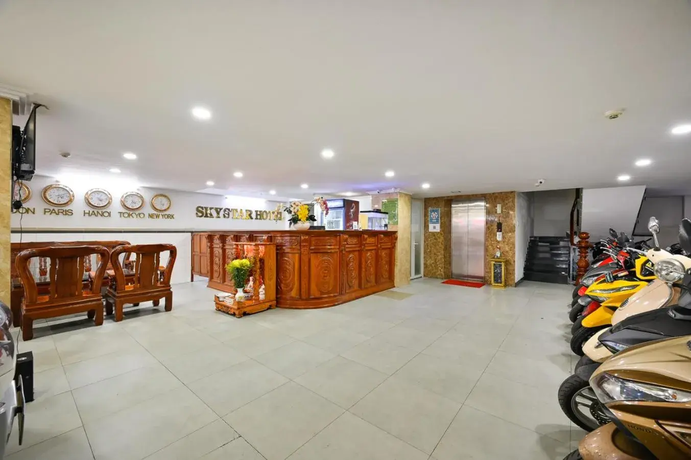 Lobby or reception in Sky Star Hotel Lobby or reception in Sky Star Hotel