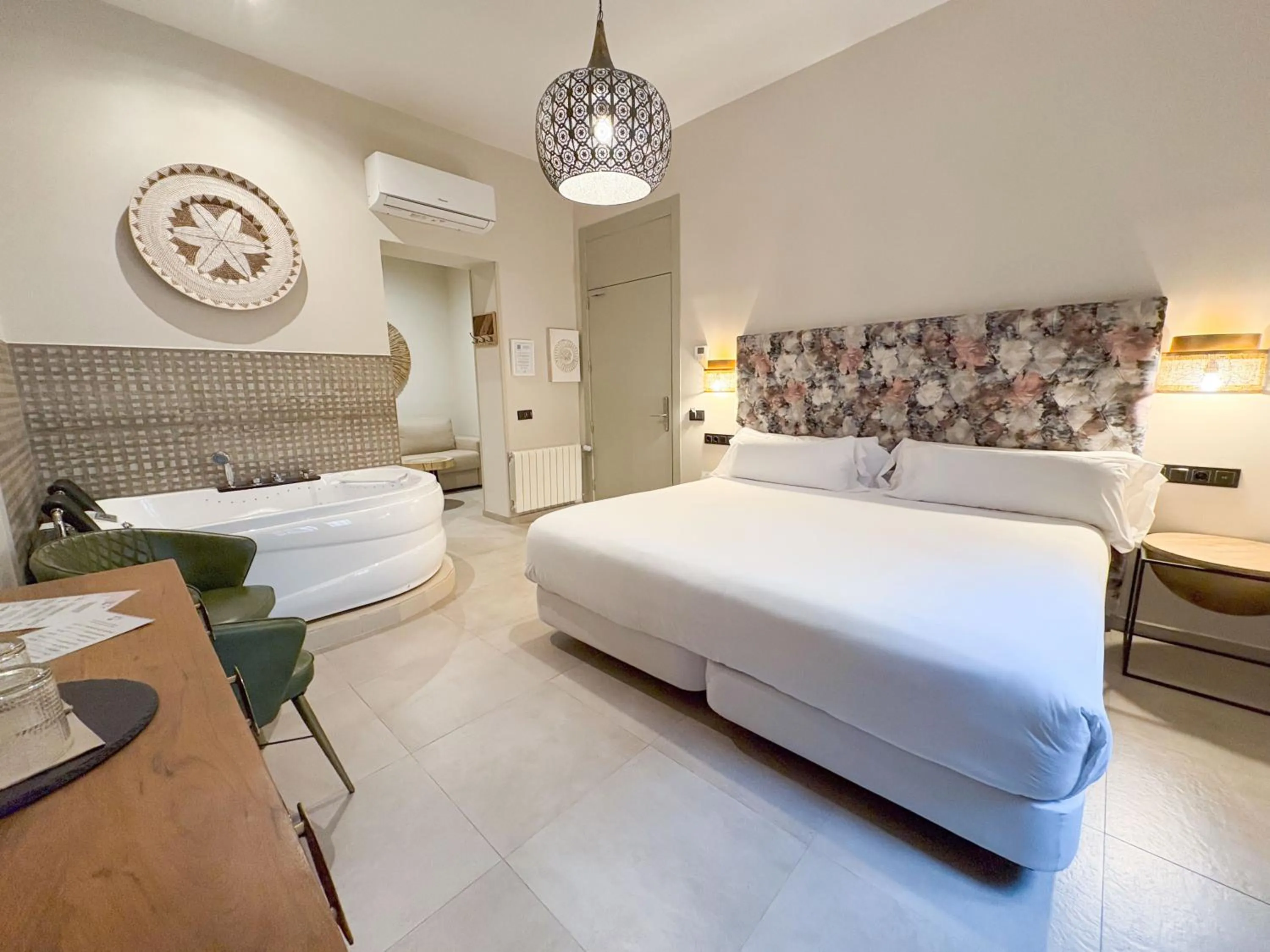 Bed in Akla Hotel Badajoz