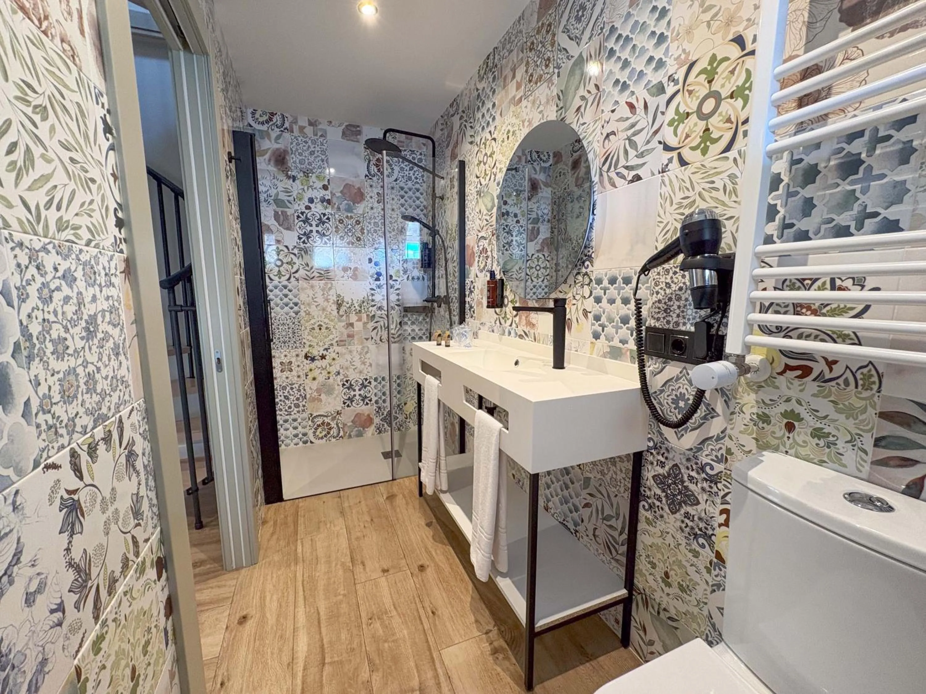 Bathroom in Akla Hotel Badajoz