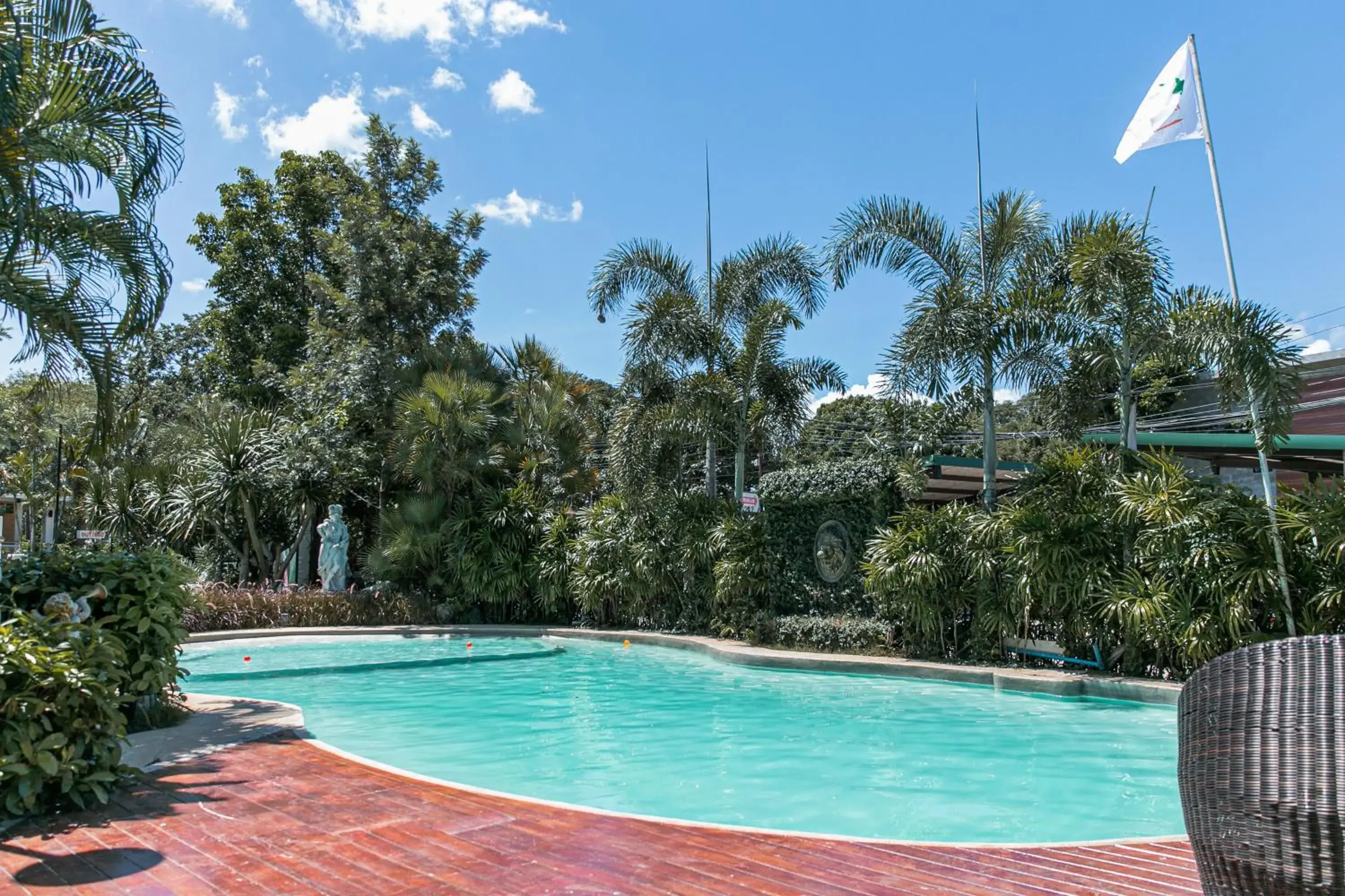 Pool view in Best Way Resort Pool view in Best Way Resort