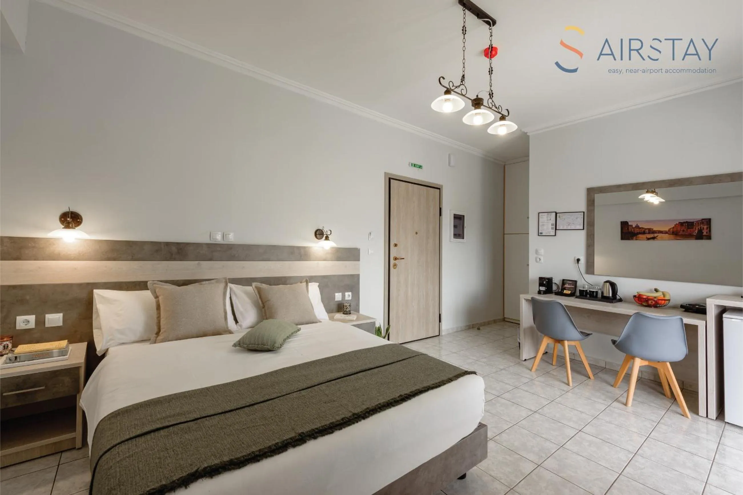 Bed in Zilean Apartments Airport by Airstay