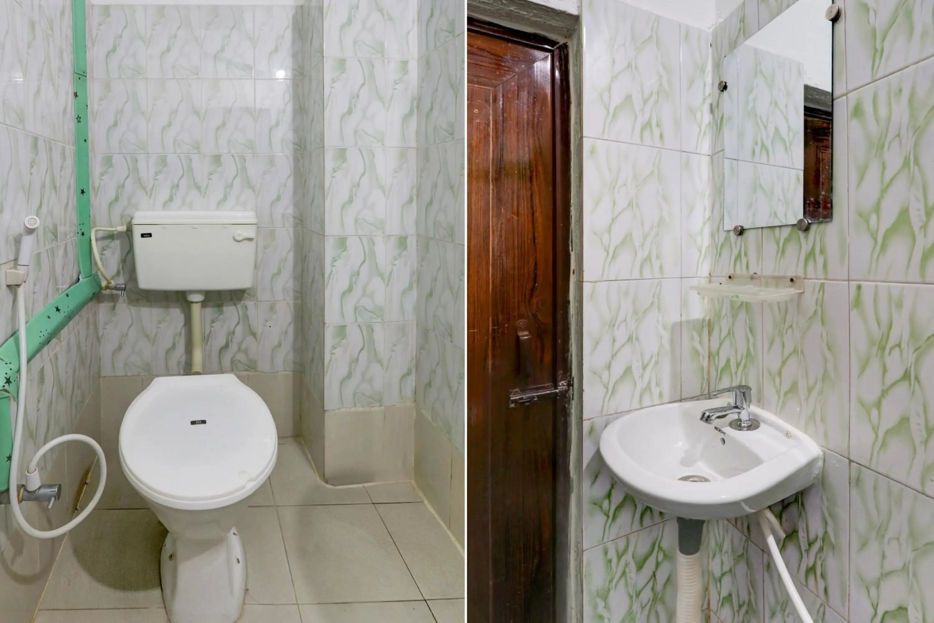 Bathroom in Hotel O Heavens Inn