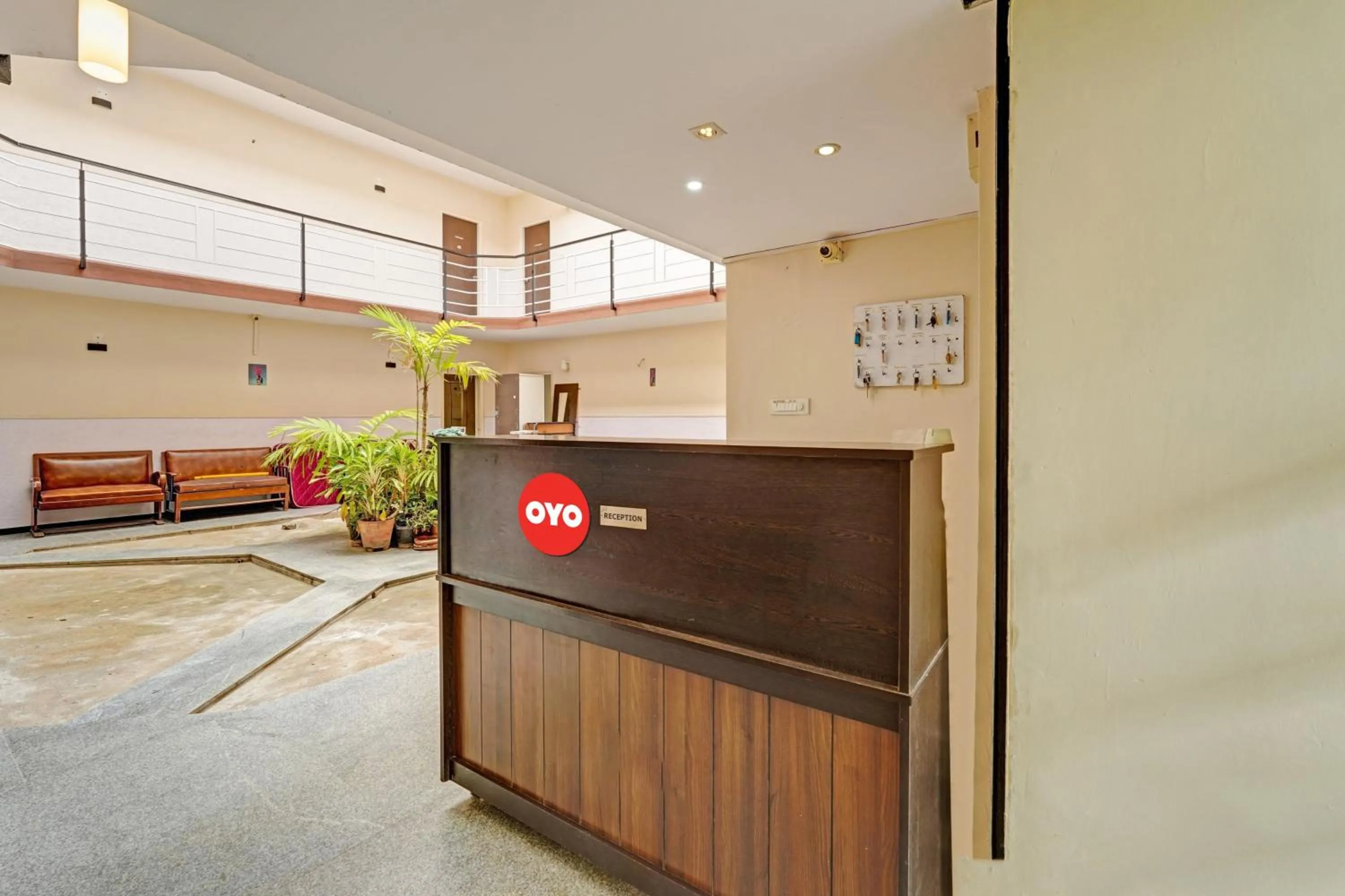 Lobby or reception in Hotel O Indra Suites