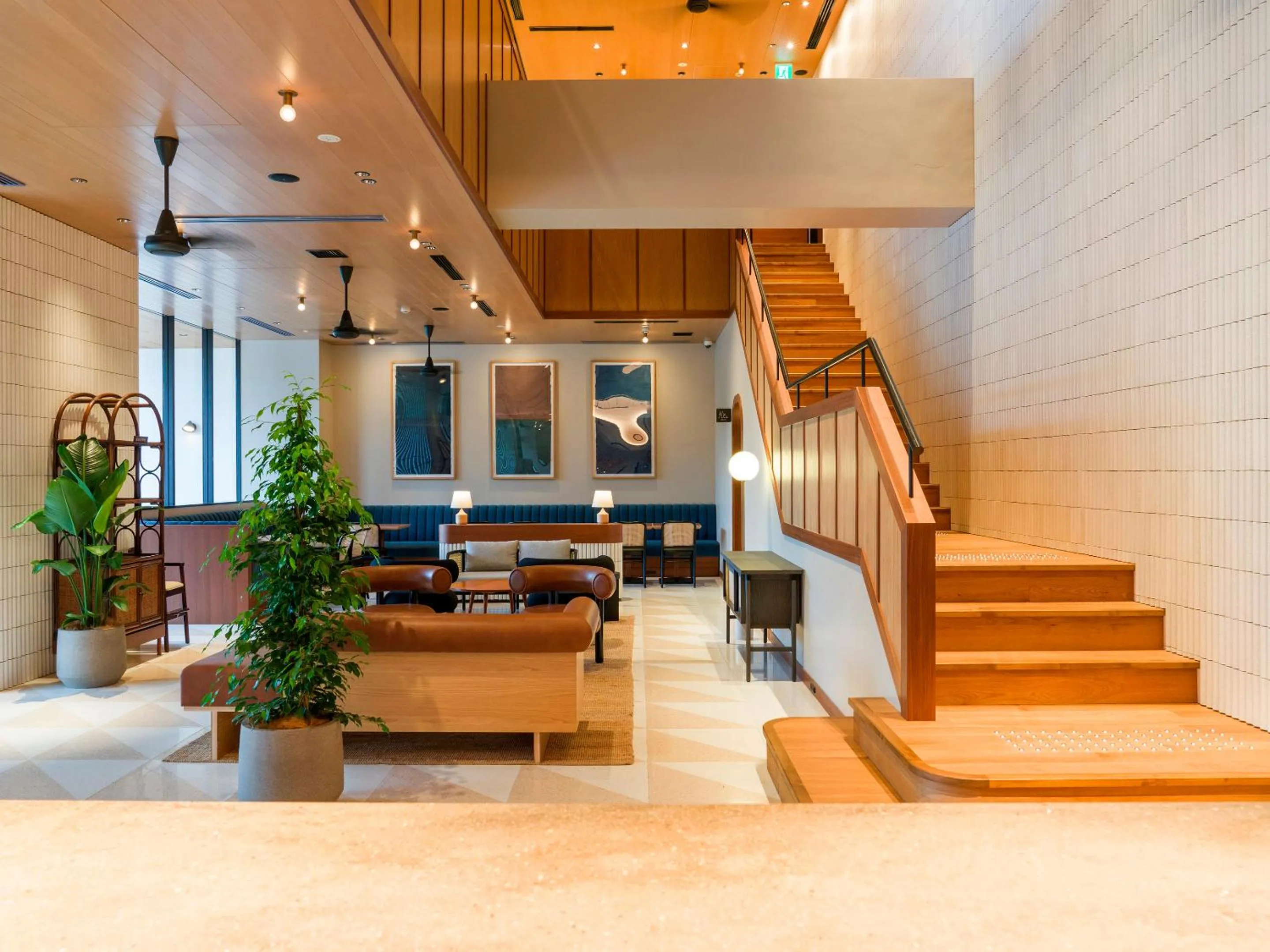 Lounge or bar in Rakuten STAY Atami