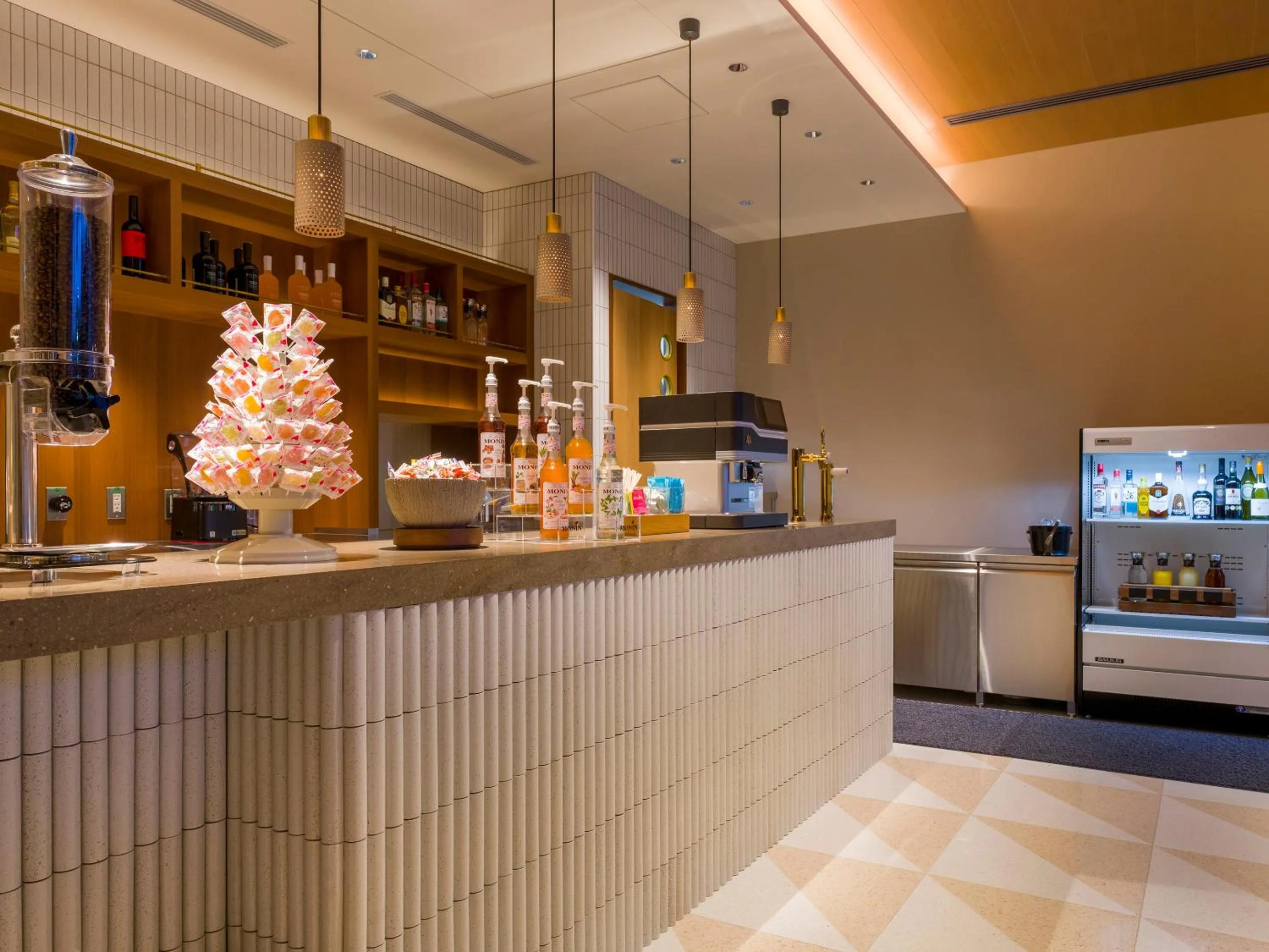 Lounge or bar in Rakuten STAY Atami