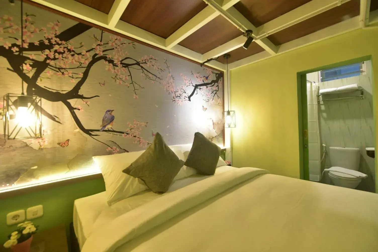 Bed in Hotel Irian Surabaya Bed in Hotel Irian Surabaya