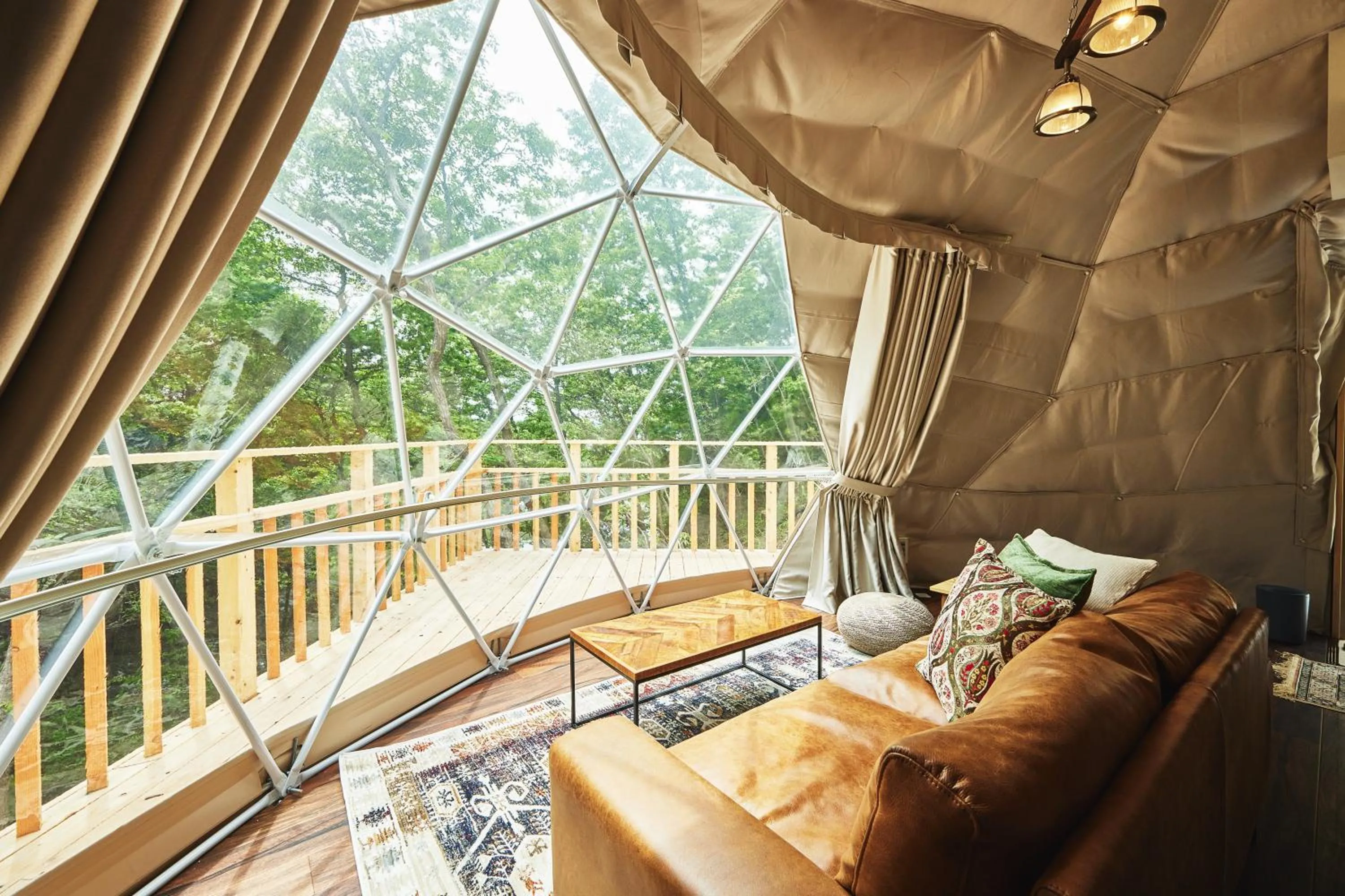 View (from property/room) in GLAMPING GATE 奈良