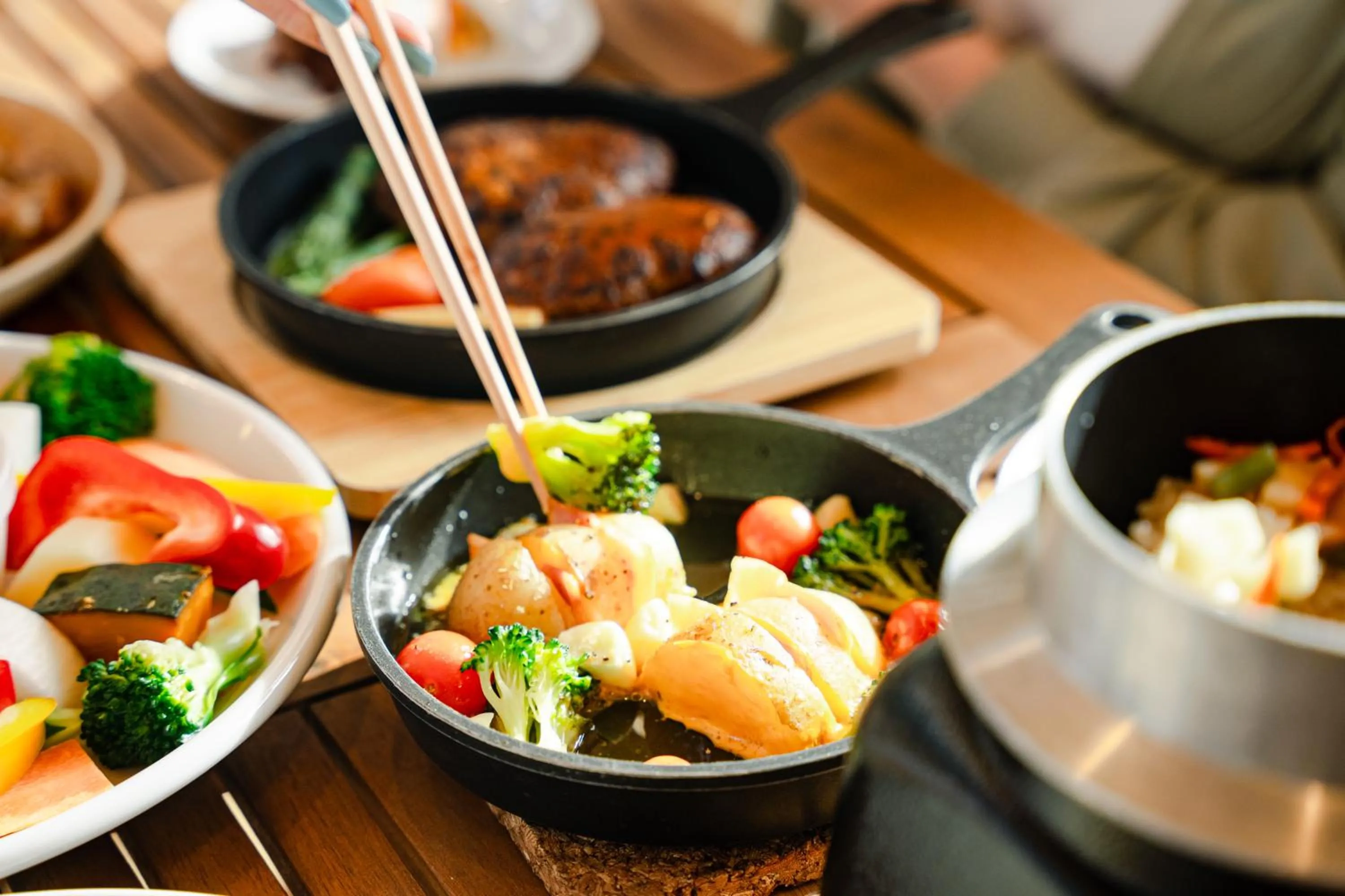Dinner in GLAMPING GATE 奈良