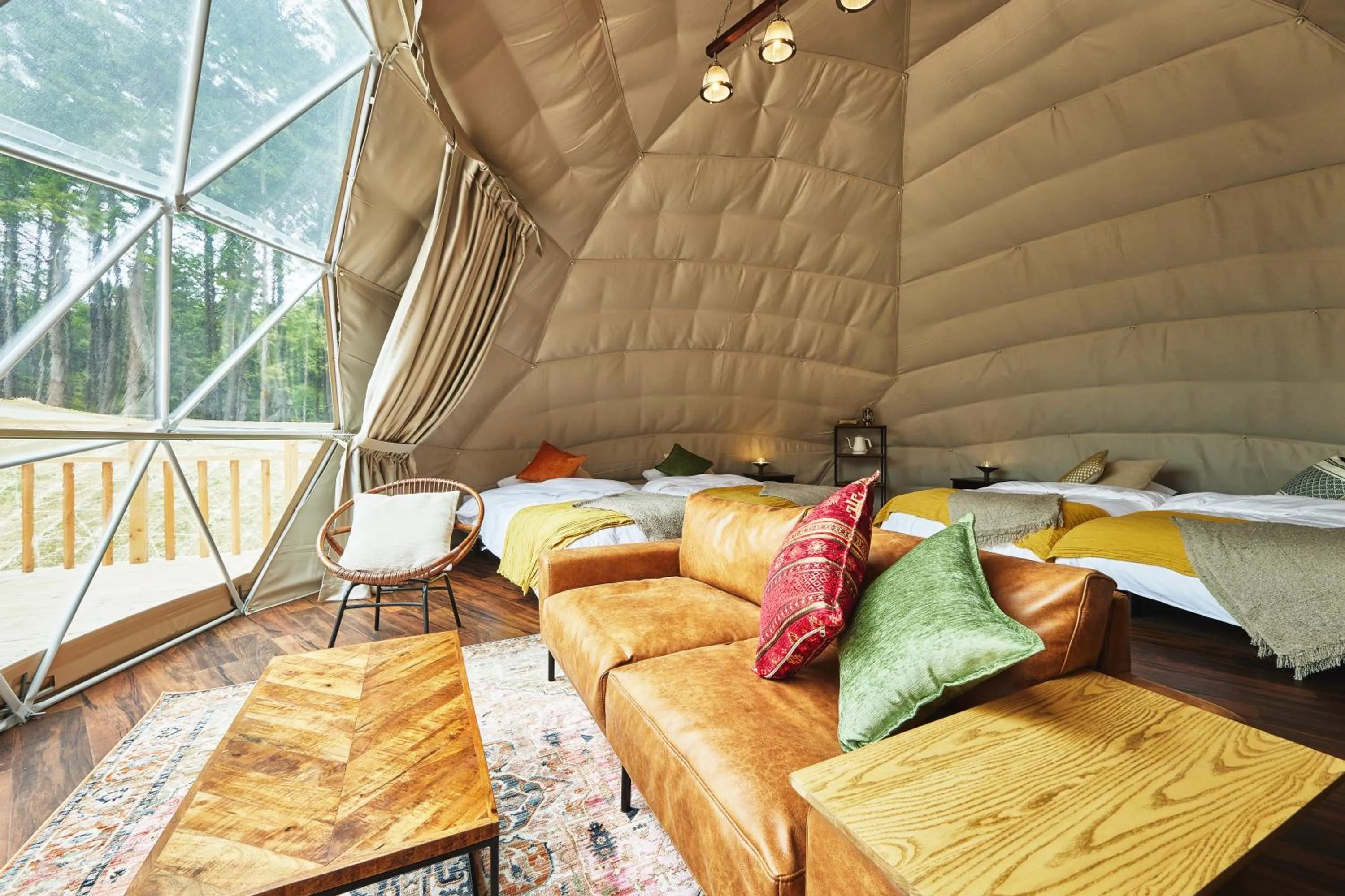 Bed in GLAMPING GATE 奈良