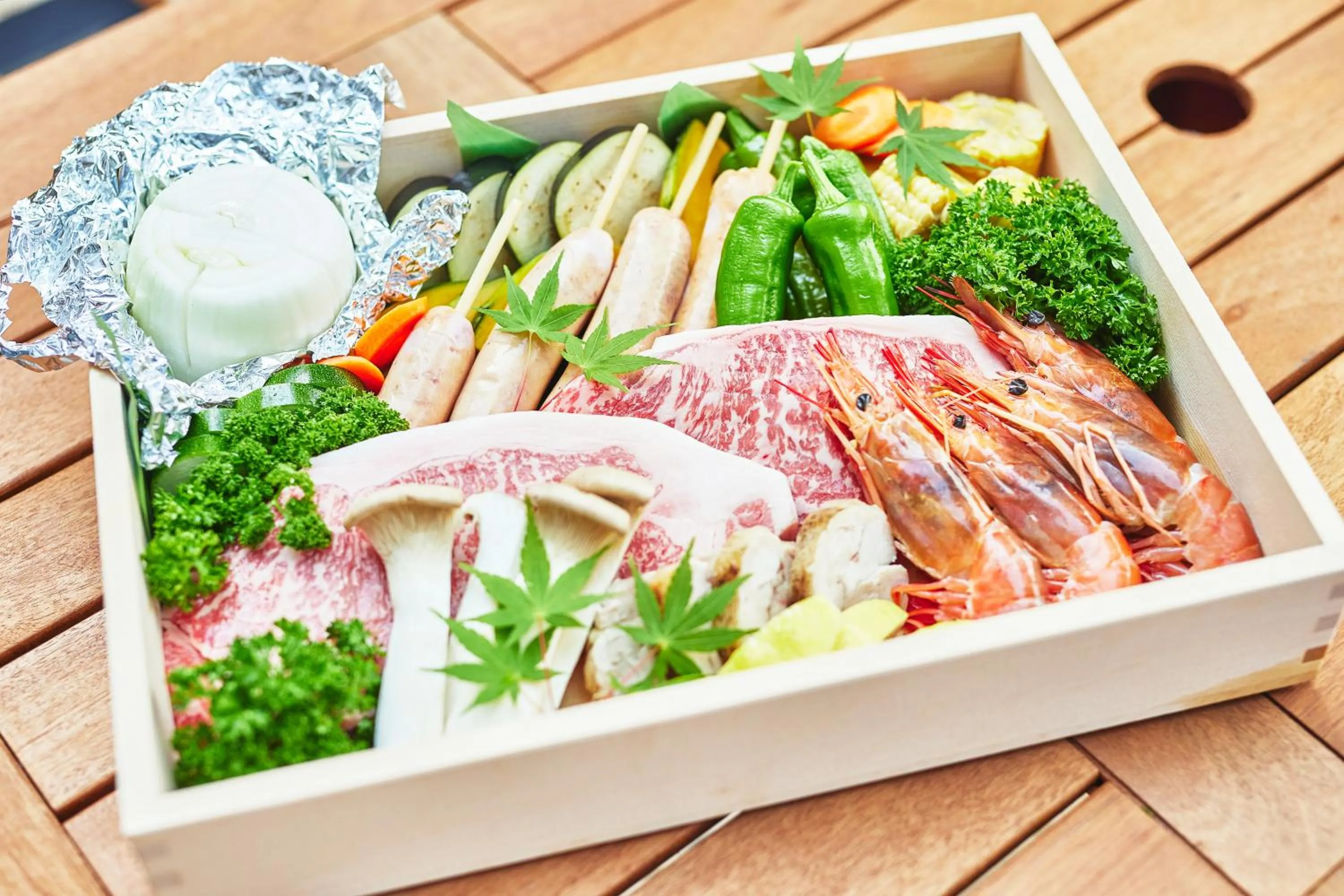 Food in GLAMPING GATE 奈良