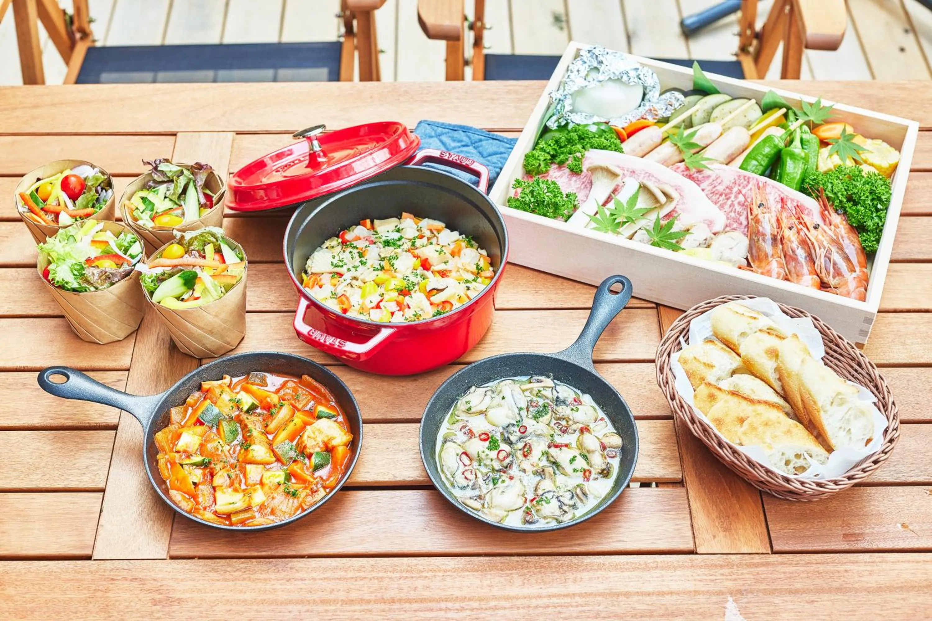 Food in GLAMPING GATE 奈良