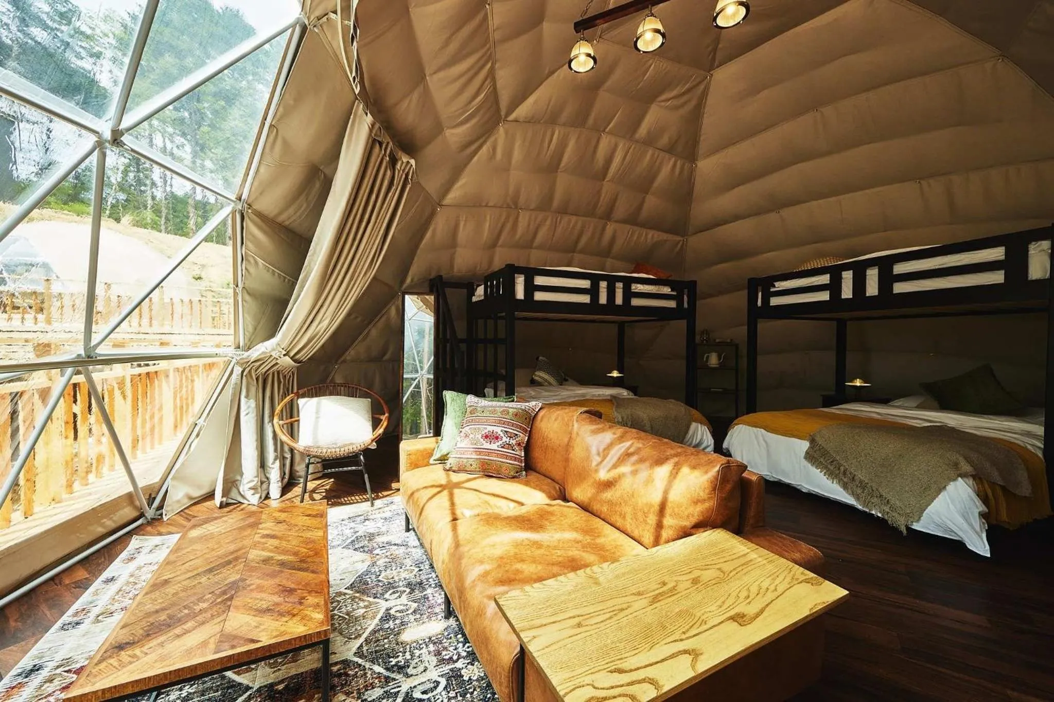 Bed in GLAMPING GATE 奈良