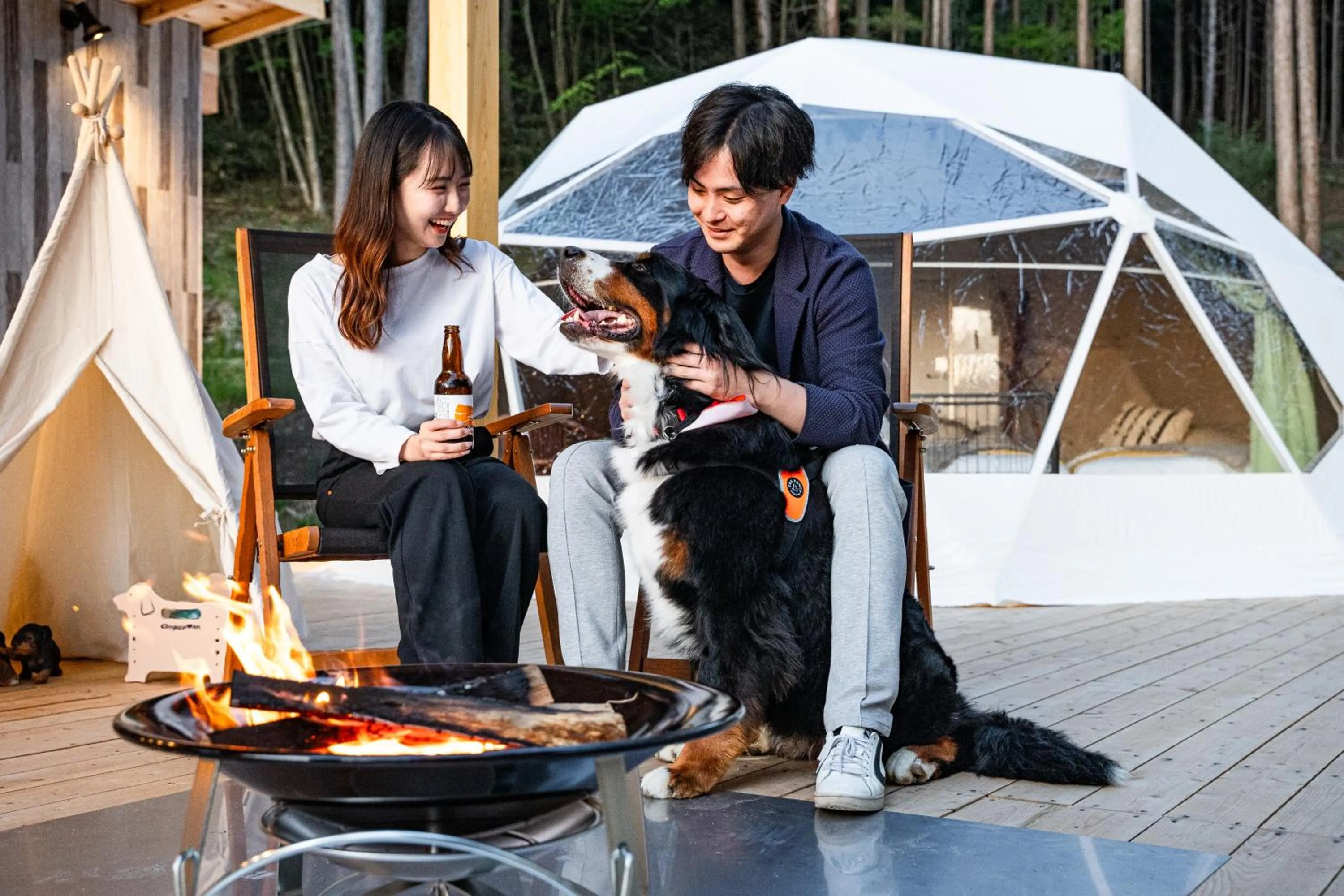 Pets in GLAMPING GATE 奈良