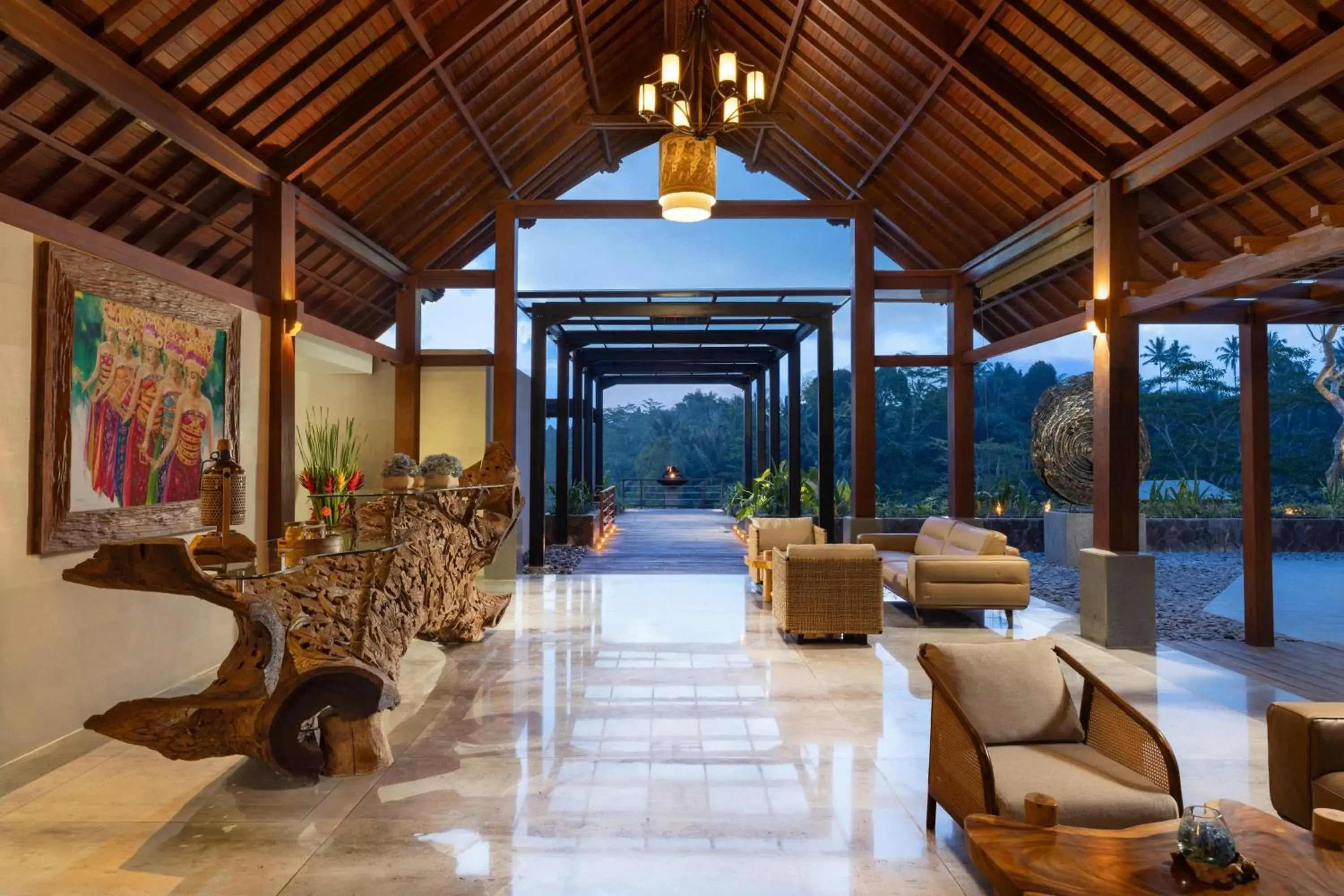 Lobby or reception in Cicada Resort Bali Ubud, Autograph Collection Lobby or reception in Cicada Resort Bali Ubud, Autograph Collection