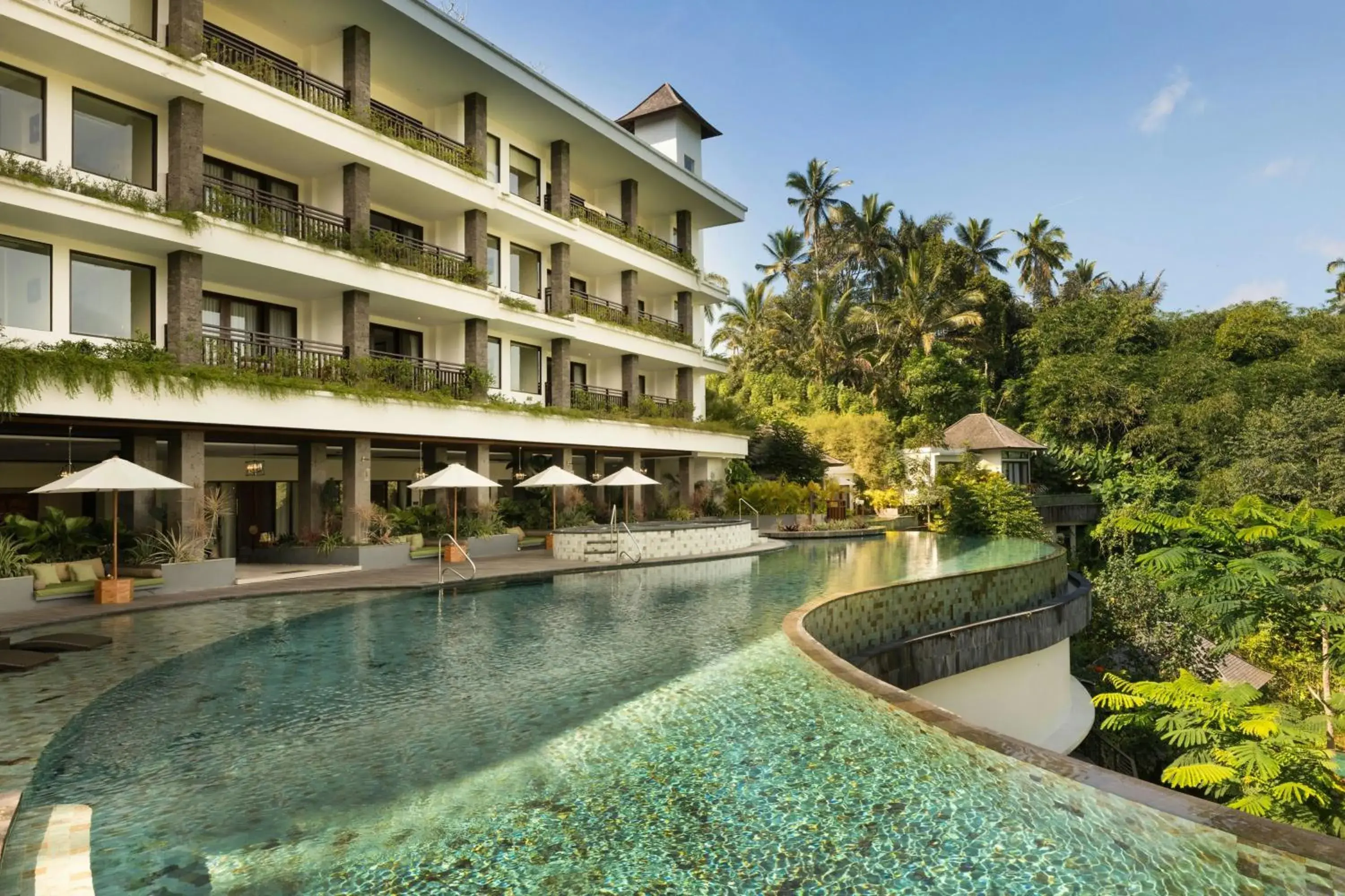 Swimming pool in Cicada Resort Bali Ubud, Autograph Collection Swimming pool in Cicada Resort Bali Ubud, Autograph Collection