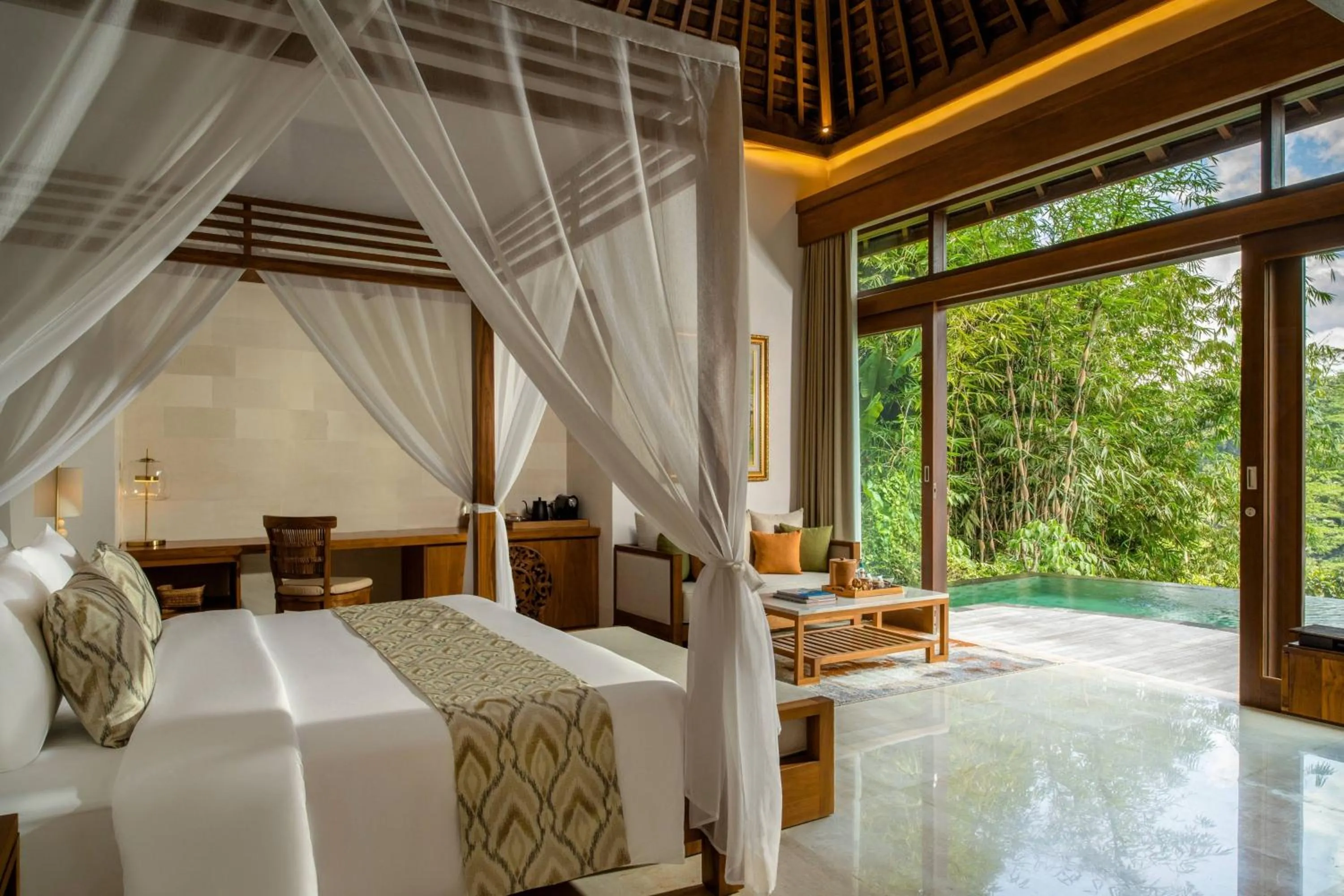 Bedroom, Bed in Cicada Resort Bali Ubud, Autograph Collection