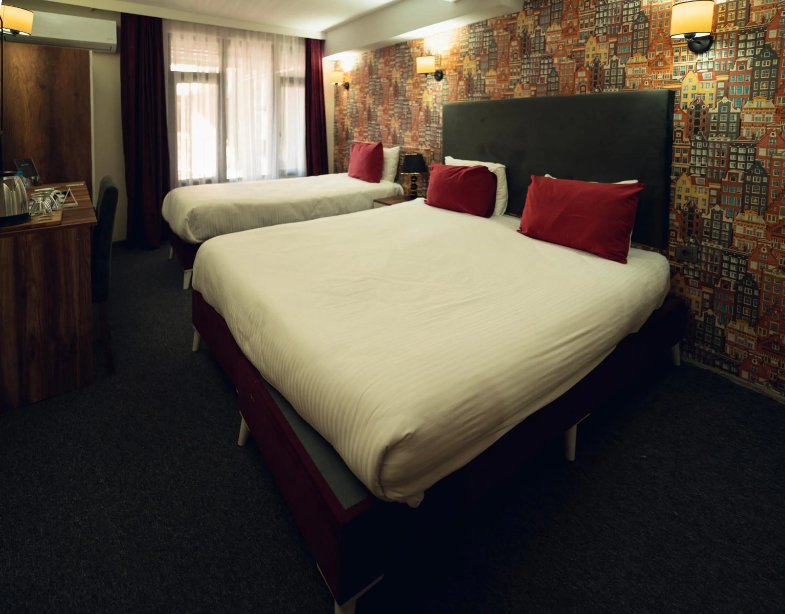 Bed in Galata Greenland Hotel