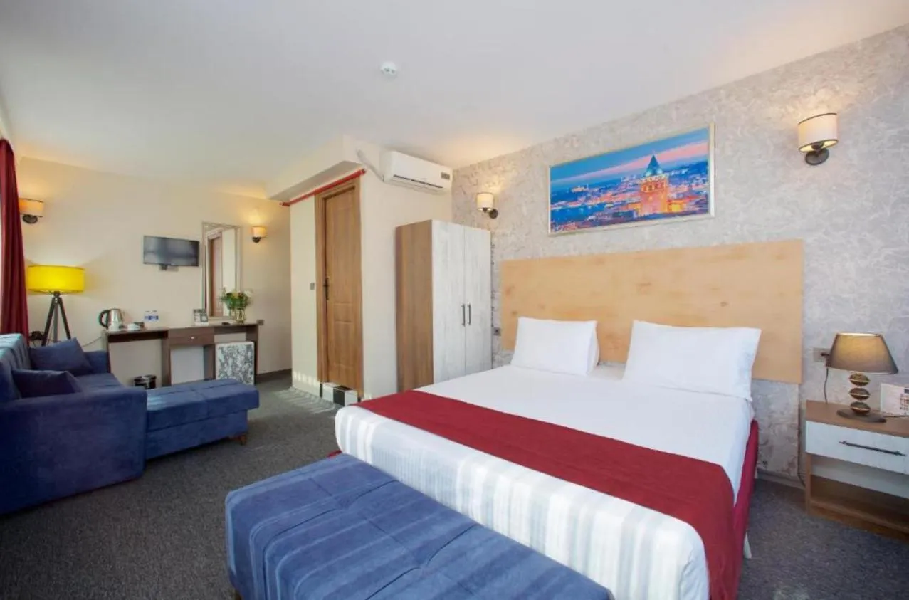 Bed in Galata Greenland Hotel