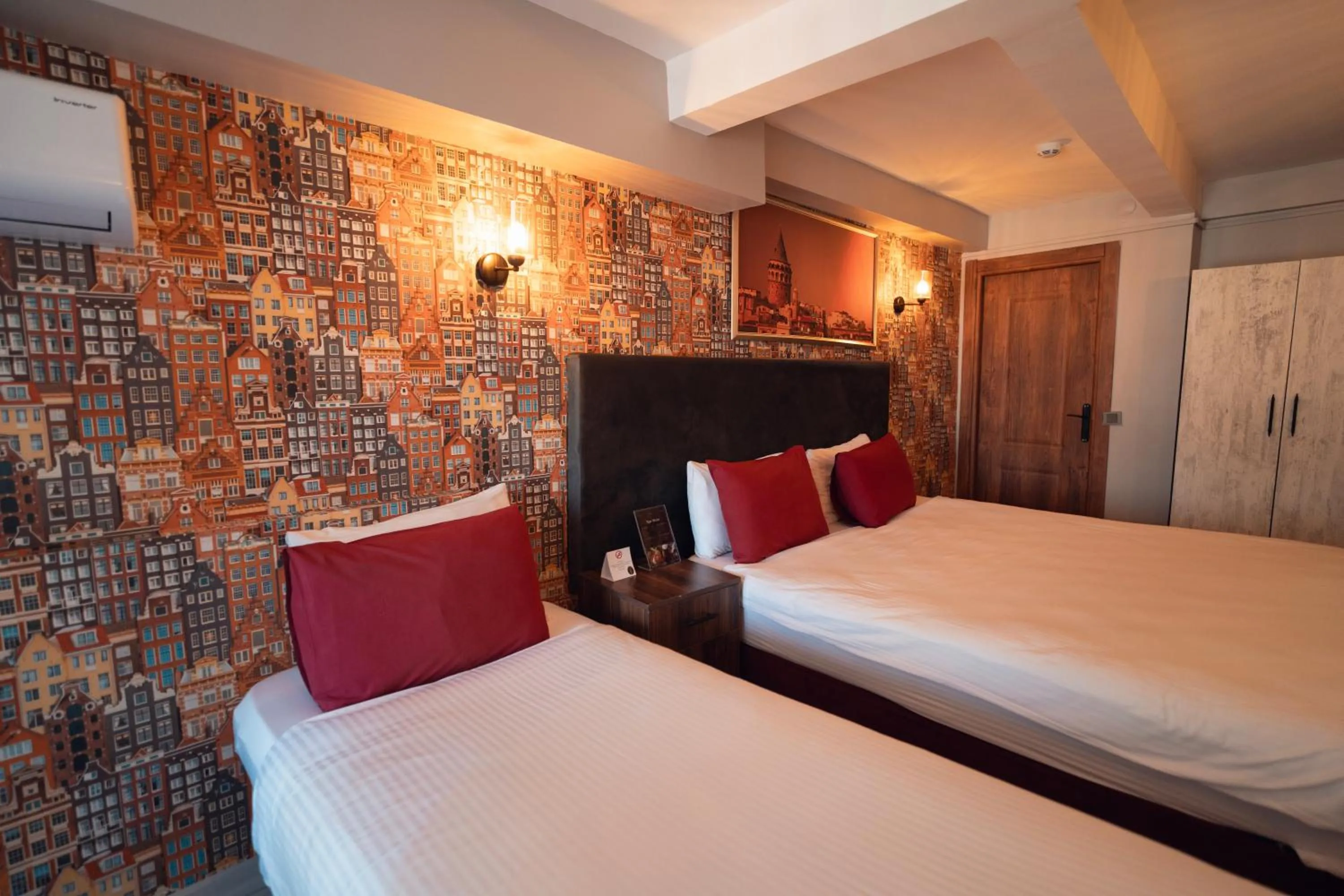 Bed in Galata Greenland Hotel