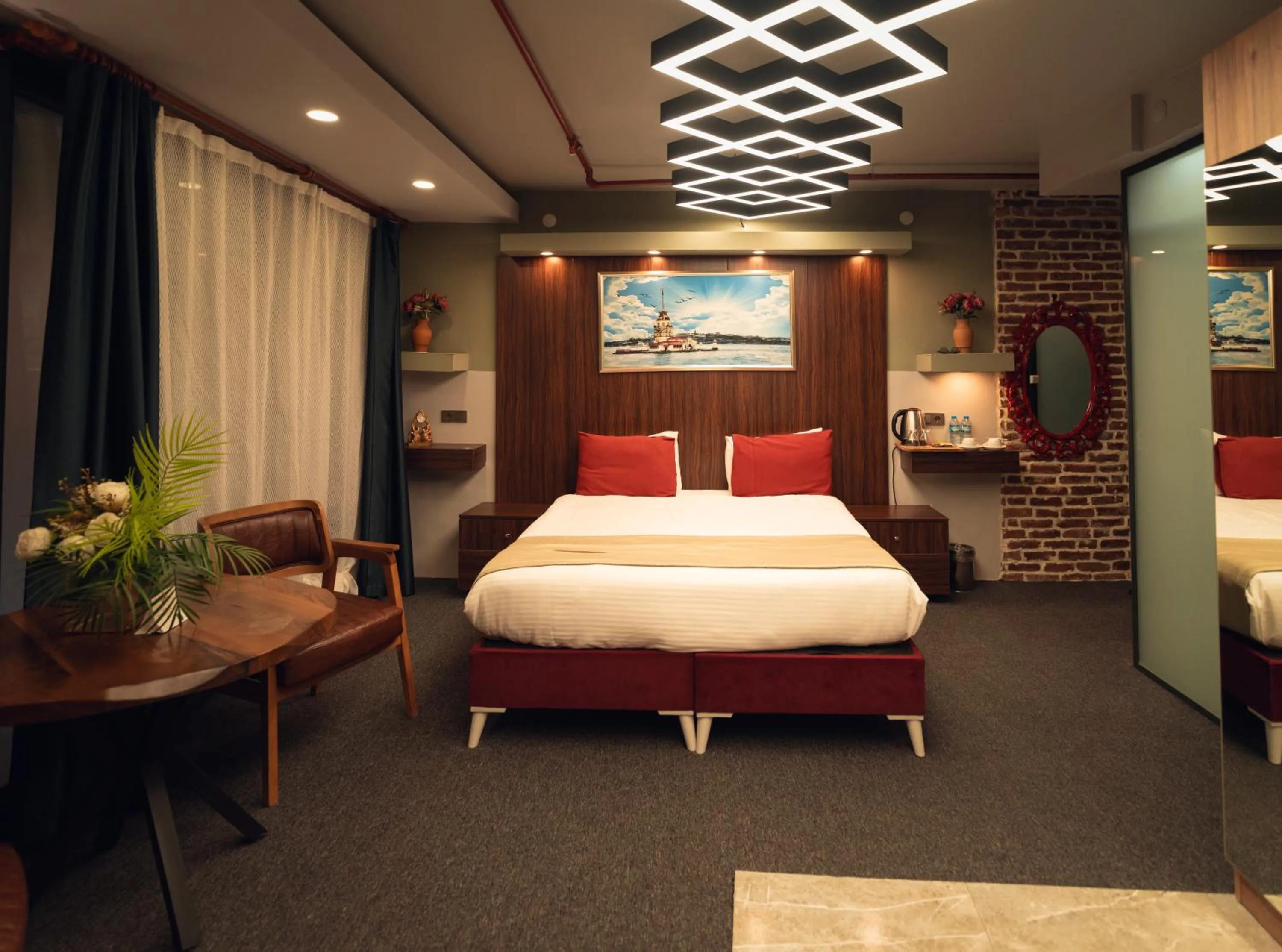 Bed in Galata Greenland Hotel