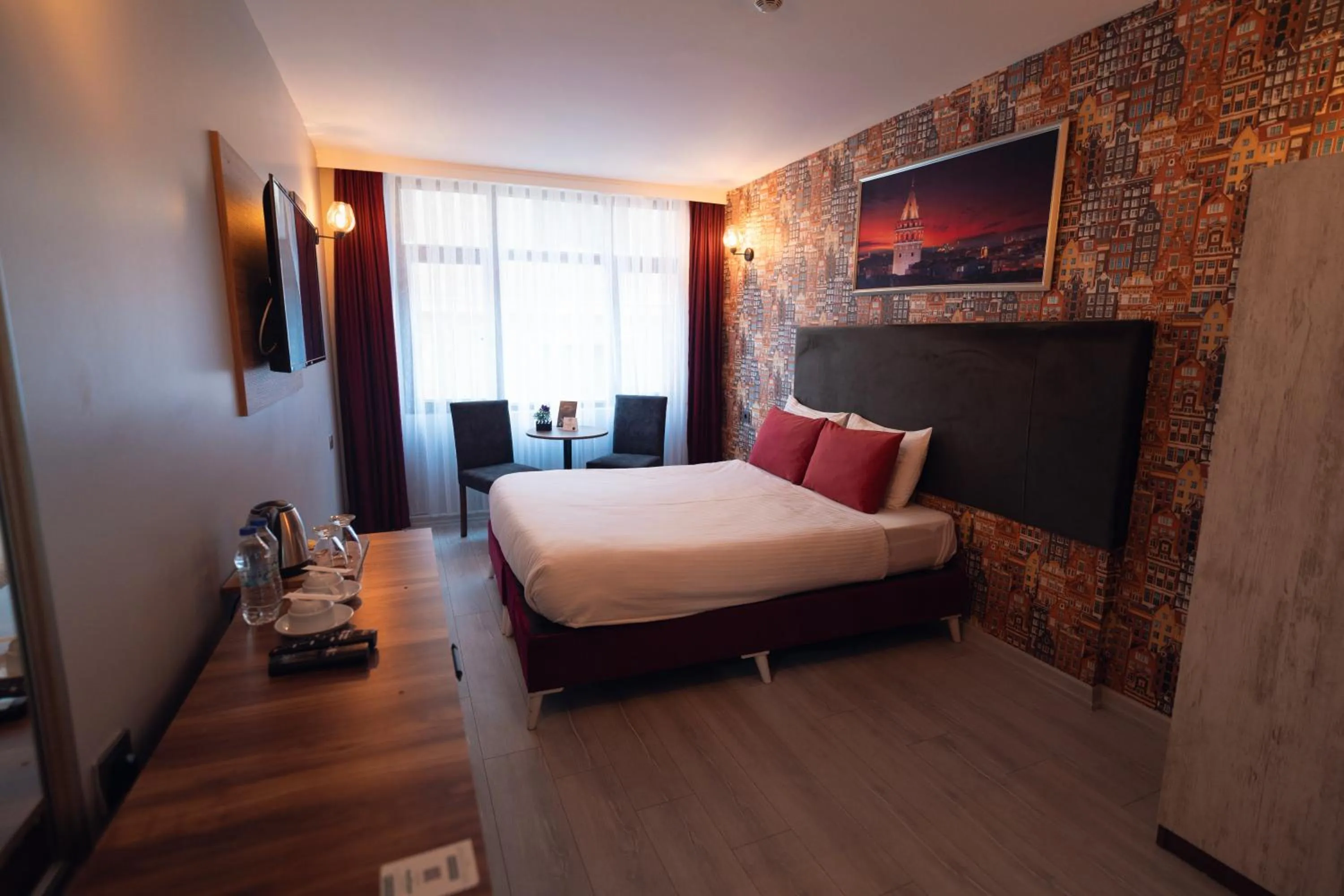 Bed in Galata Greenland Hotel