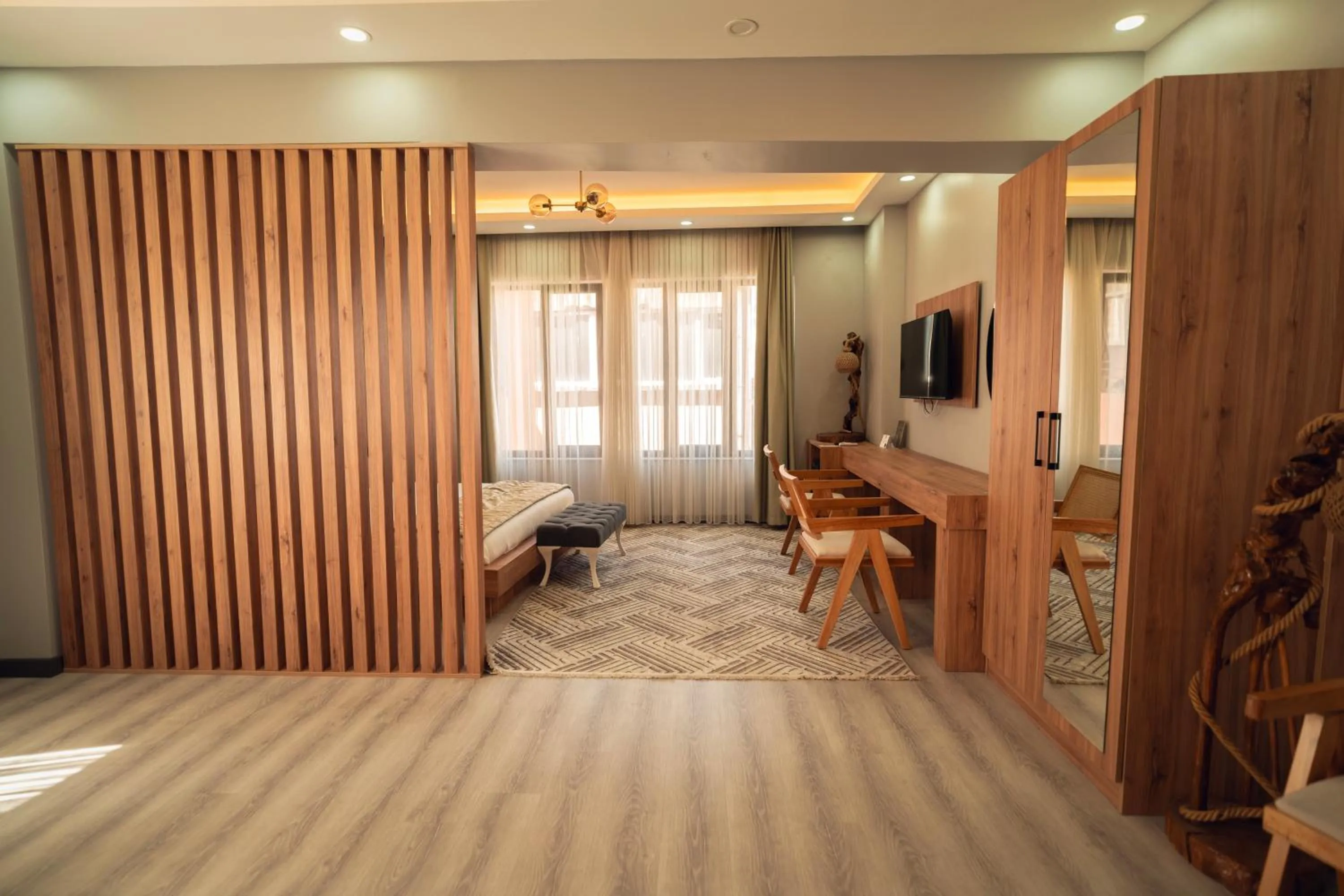 Bed in Galata Greenland Hotel