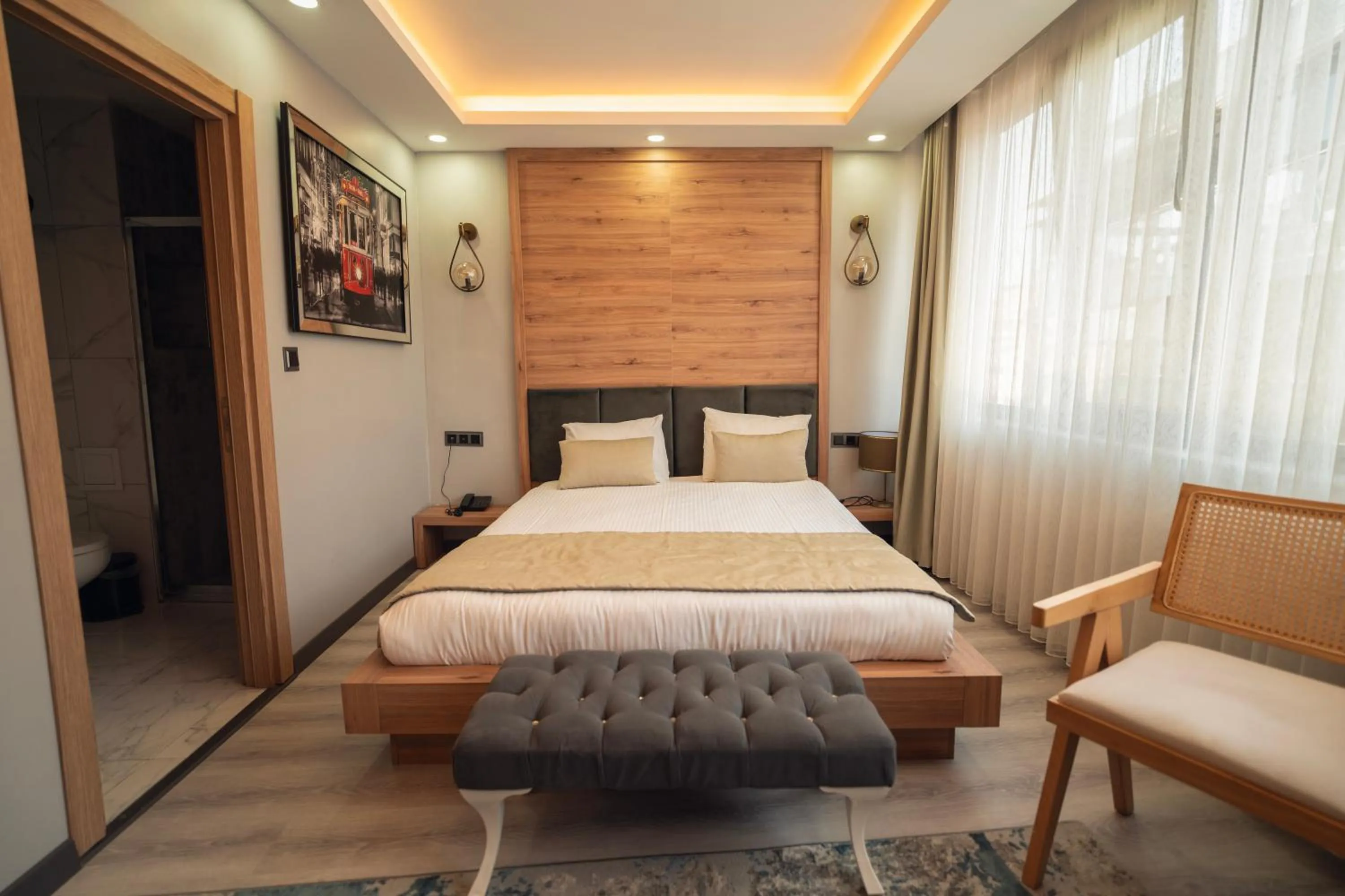 Bed in Galata Greenland Hotel