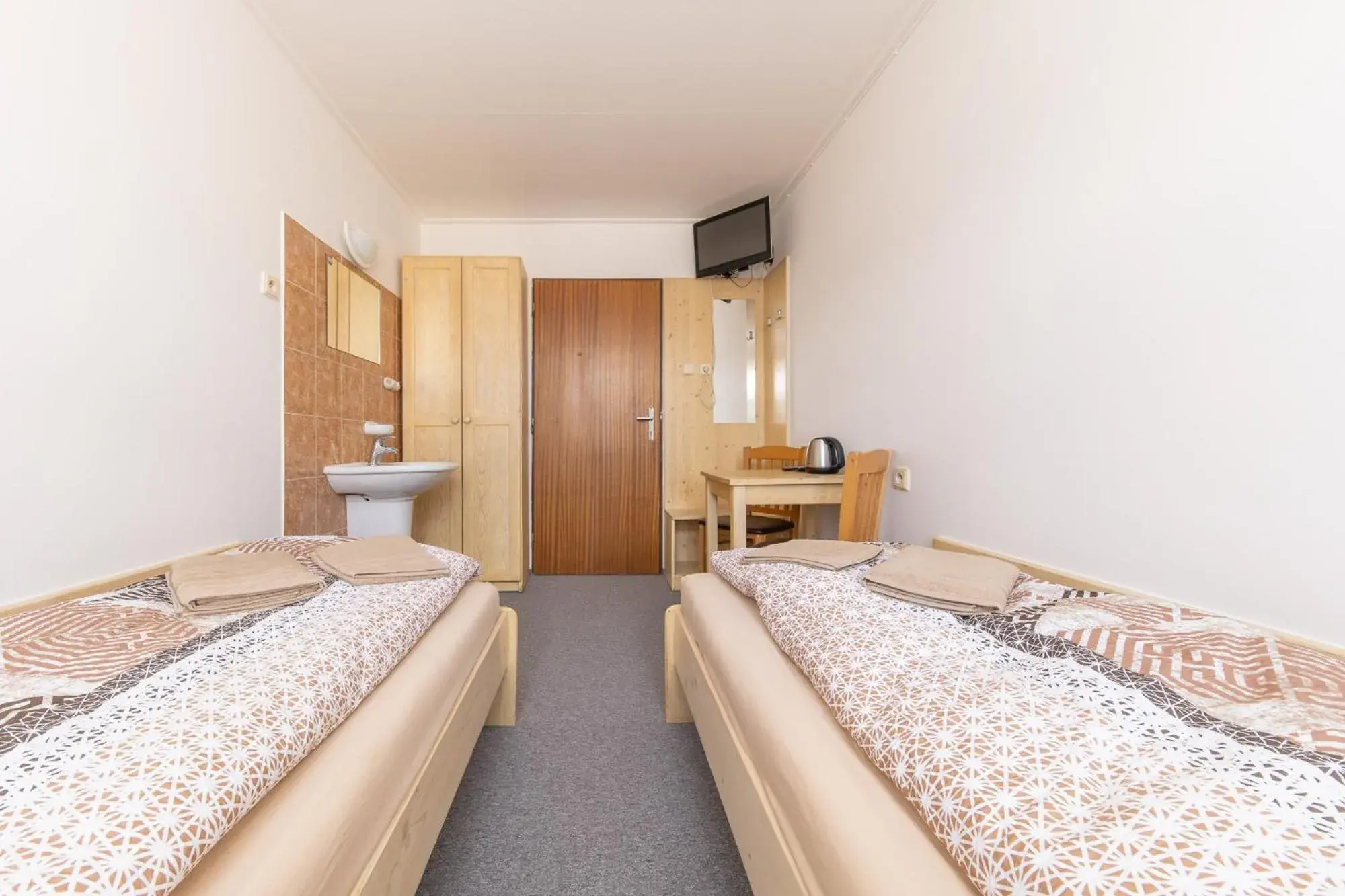 Economy Twin Room - single occupancy in Hotel Pivovar Polička Economy Twin Room - single occupancy in Hotel Pivovar Polička
