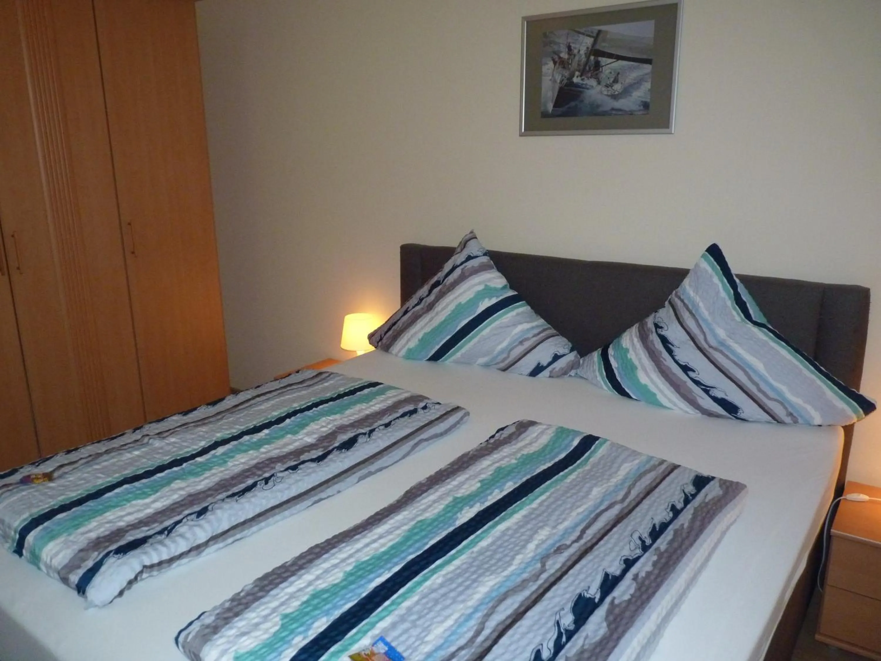 Bed in Cafe und Pension Blohm