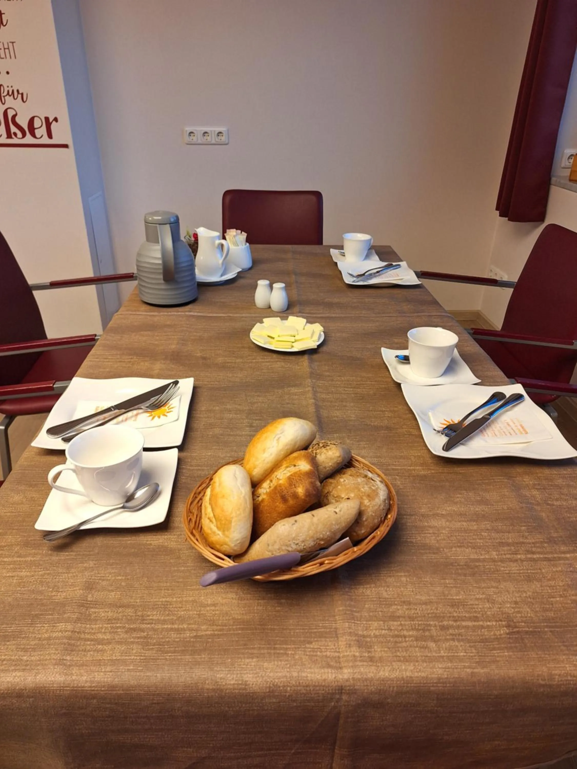 Breakfast in Cafe und Pension Blohm