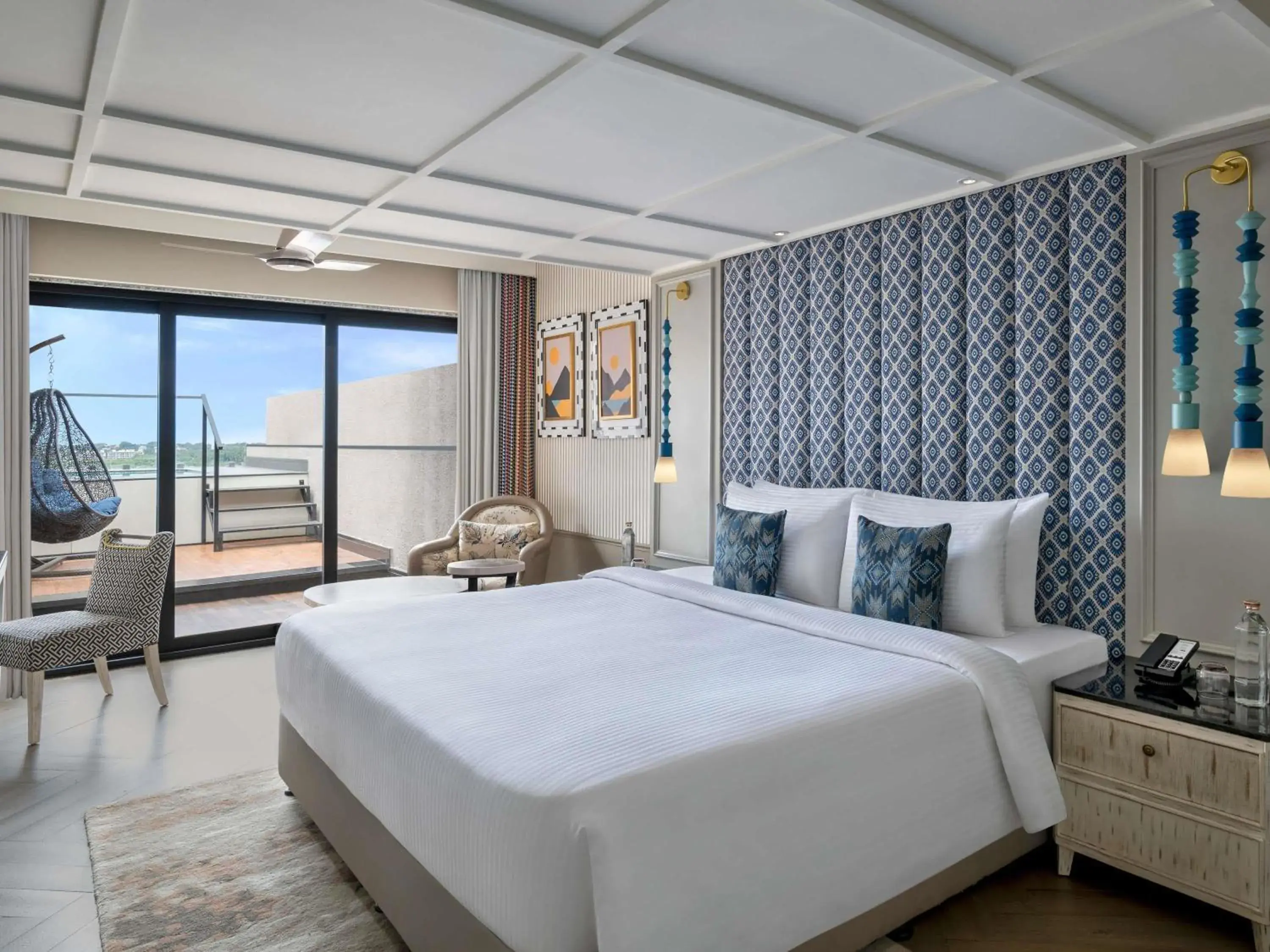 Bedroom, Bed in Grand Mercure Goa Candolim - An Accor Hotels Brand Bedroom, Bed in Grand Mercure Goa Candolim - An Accor Hotels Brand