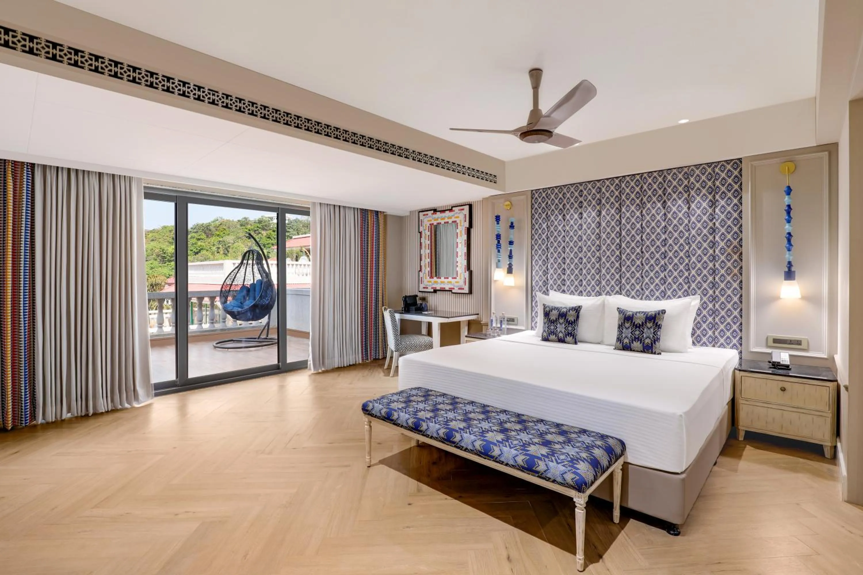 Balcony/Terrace, Bed in Grand Mercure Goa Candolim - An Accor Hotels Brand