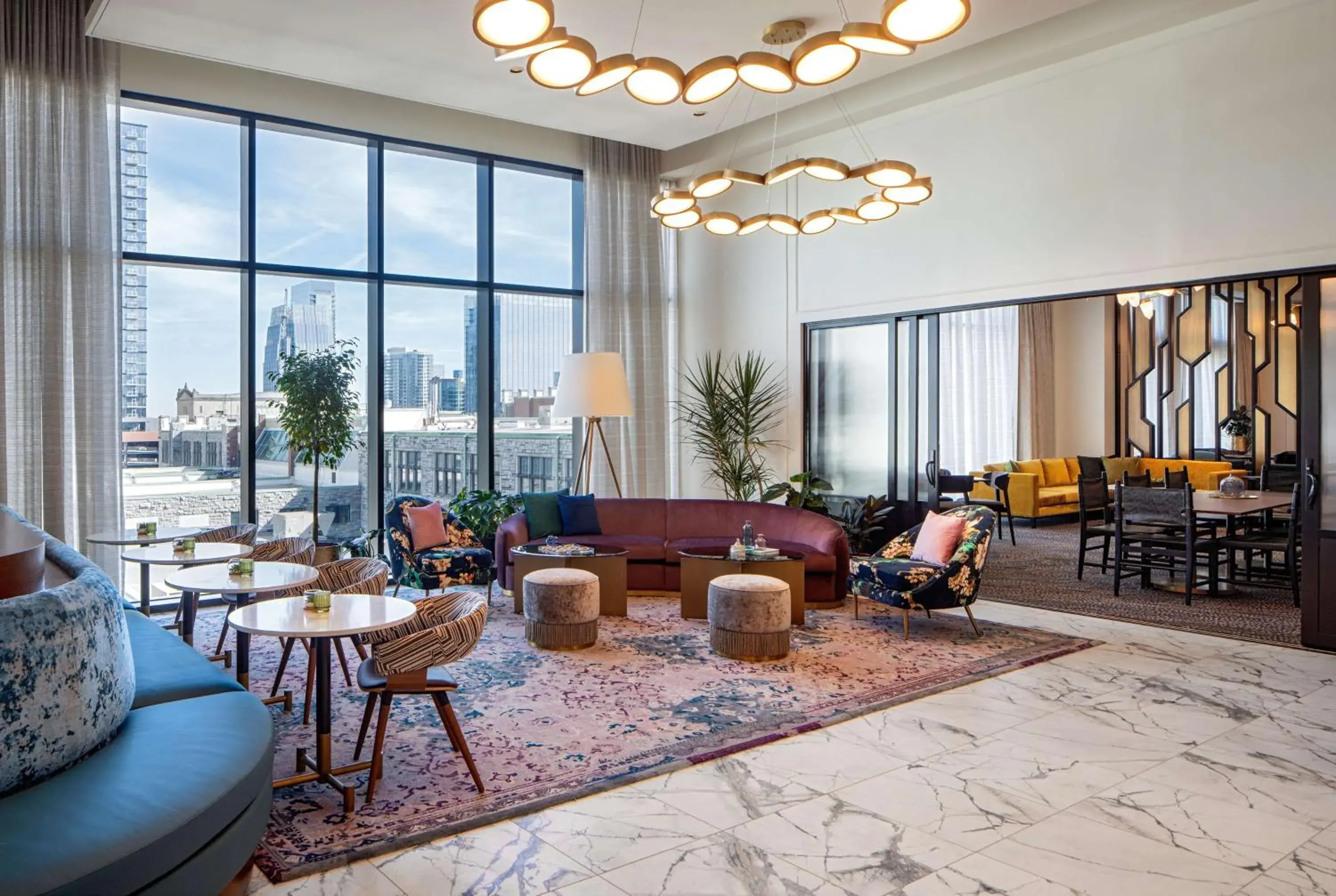 Lobby or reception in Tempo By Hilton Nashville Downtown Lobby or reception in Tempo By Hilton Nashville Downtown