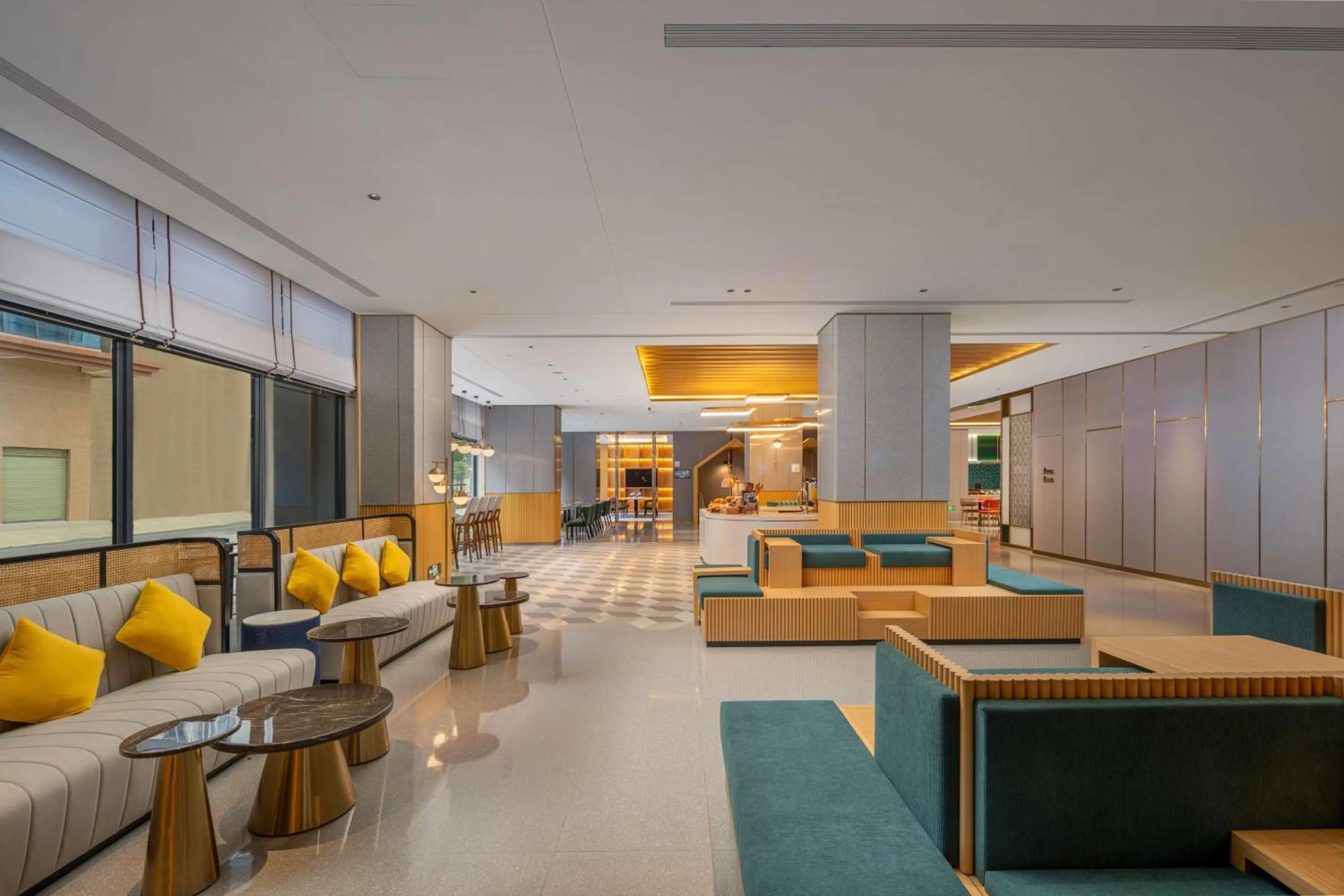 Lobby or reception in Hilton Garden Inn Guangzhou Airport Aerotropolis - Free shuttle to Airport